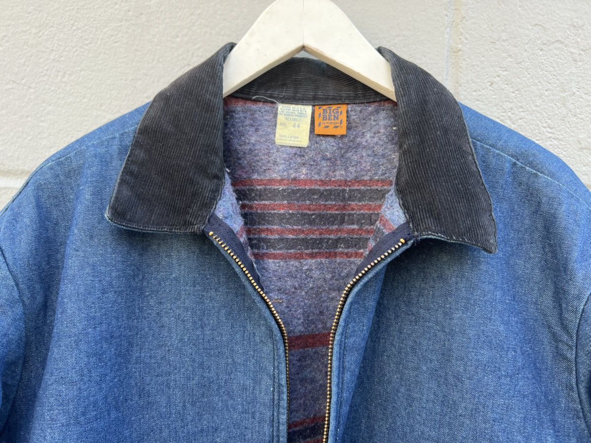 Vintage × Wrangler Vintage Big Ben Wrangler Denim Jacket Size US L / EU 52-54 / 3 - 4 Thumbnail