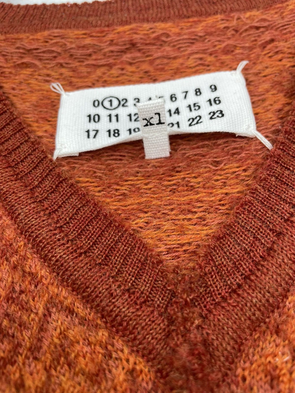 Maison Margiela Maison Margiela Fair Isle Distressed Sweater Vest Size L / US 10 / IT 46 - 8 Thumbnail