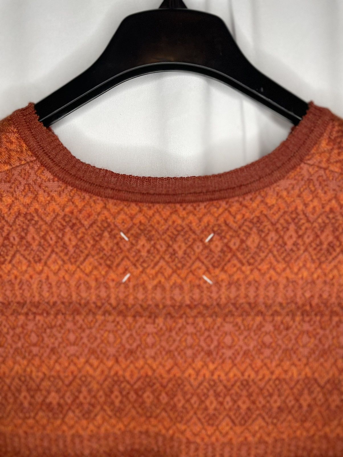 Maison Margiela Maison Margiela Fair Isle Distressed Sweater Vest Size L / US 10 / IT 46 - 6 Thumbnail