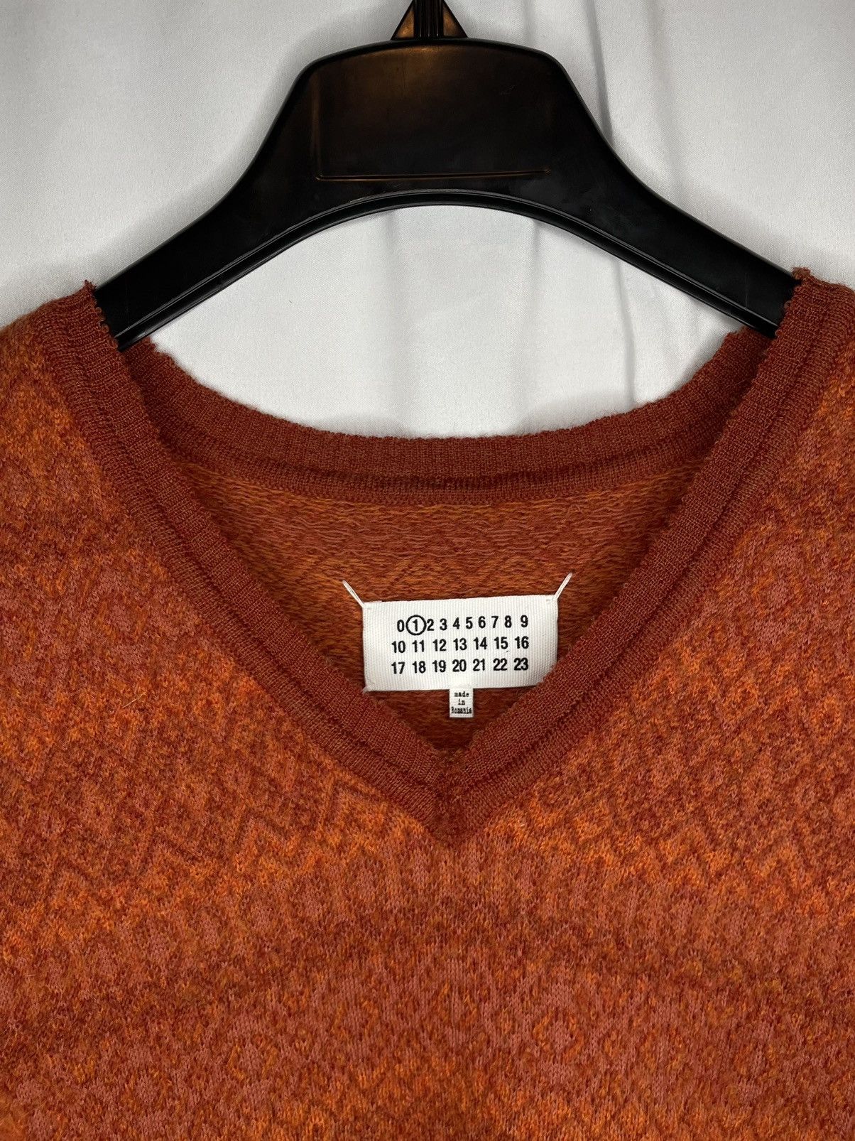 Maison Margiela Maison Margiela Fair Isle Distressed Sweater Vest Size L / US 10 / IT 46 - 3 Thumbnail