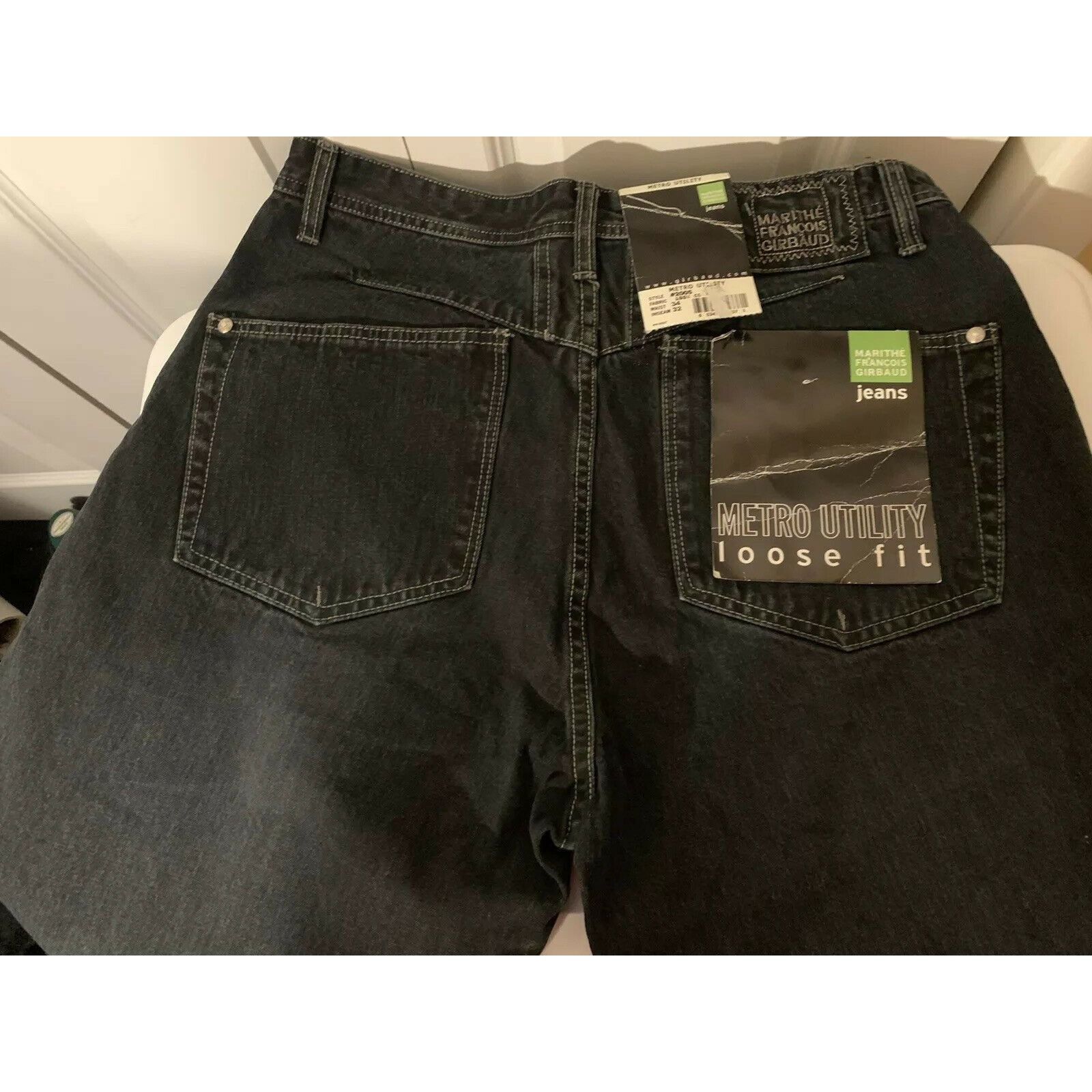 Marithe + Francois Girbaud New Le Jean De Marithe Francois Girbaud Denim Blue Jeans - M Size US 34 / EU 50 - 12 Thumbnail