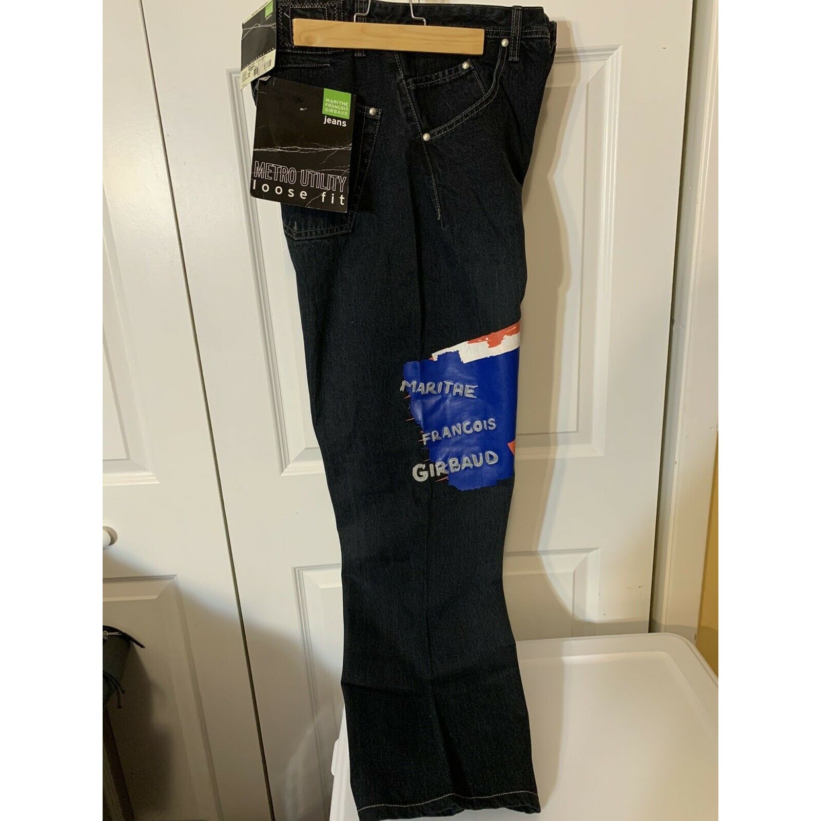 Marithe + Francois Girbaud New Le Jean De Marithe Francois Girbaud Denim Blue Jeans - M Size US 34 / EU 50 - 8 Thumbnail