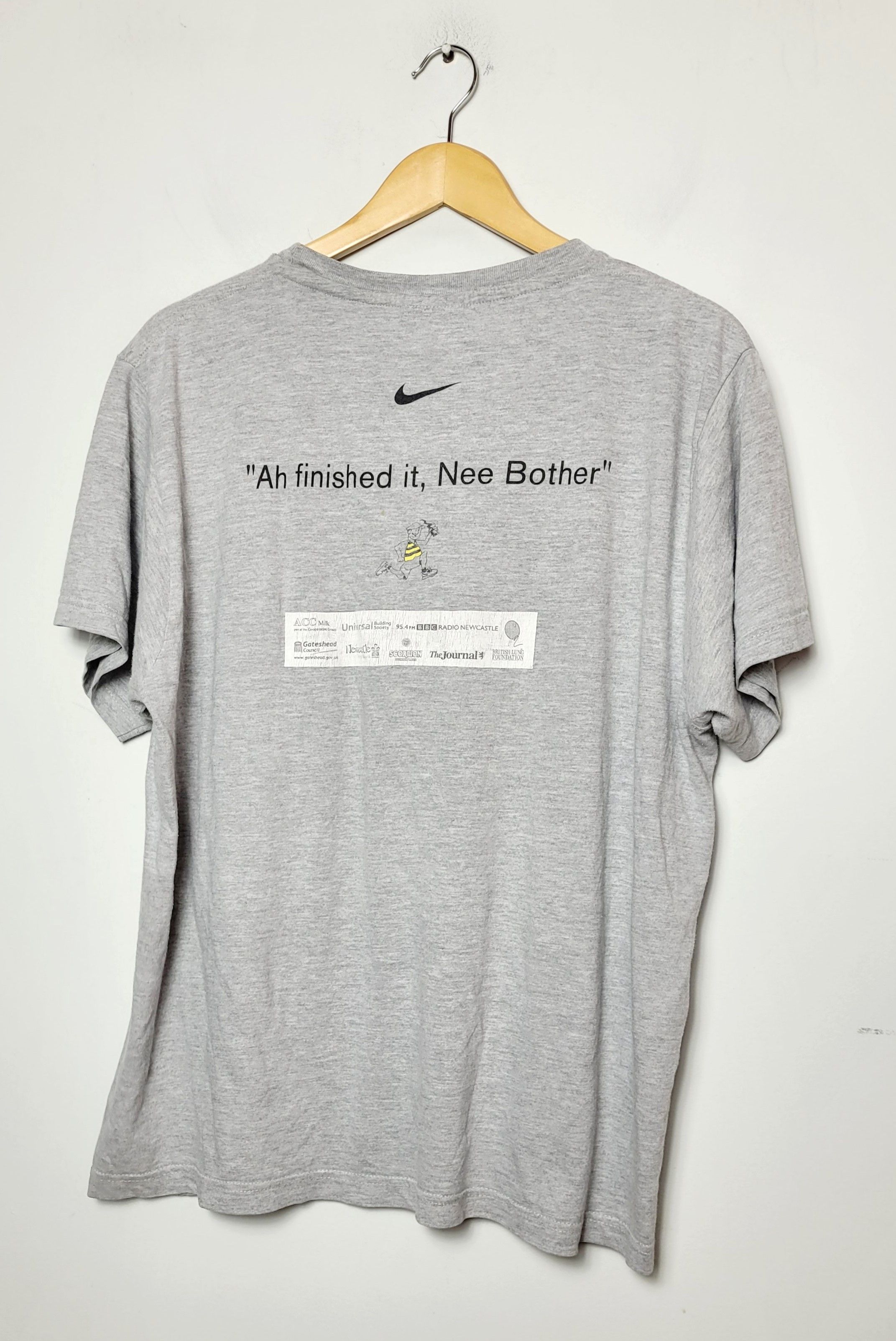 Nike Nike Blaydon Race 2004 vintage t-shirt Size US L / EU 52-54 / 3 - 5 Thumbnail