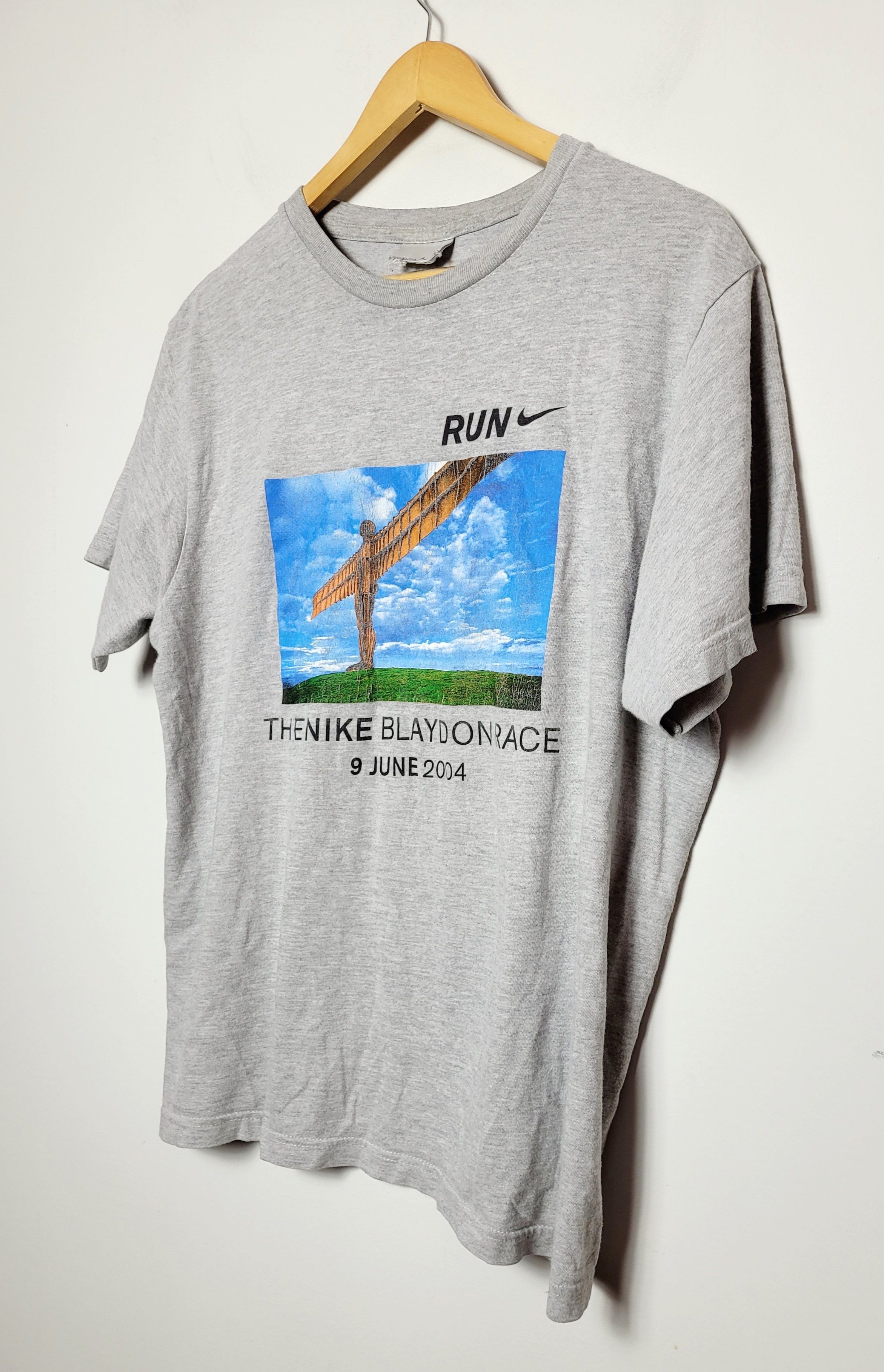 Nike Nike Blaydon Race 2004 vintage t-shirt Size US L / EU 52-54 / 3 - 2 Thumbnail