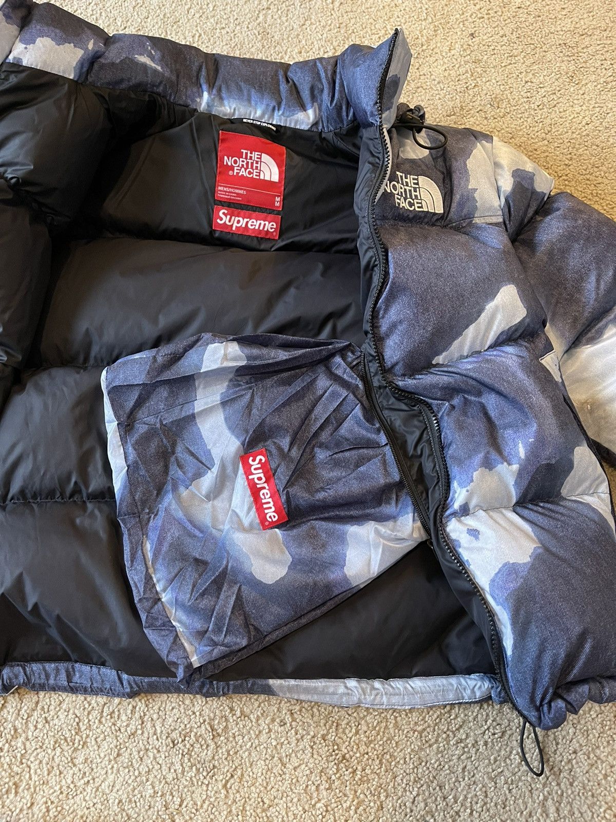 Supreme/TheNorthFaceBleach NuptseJacket