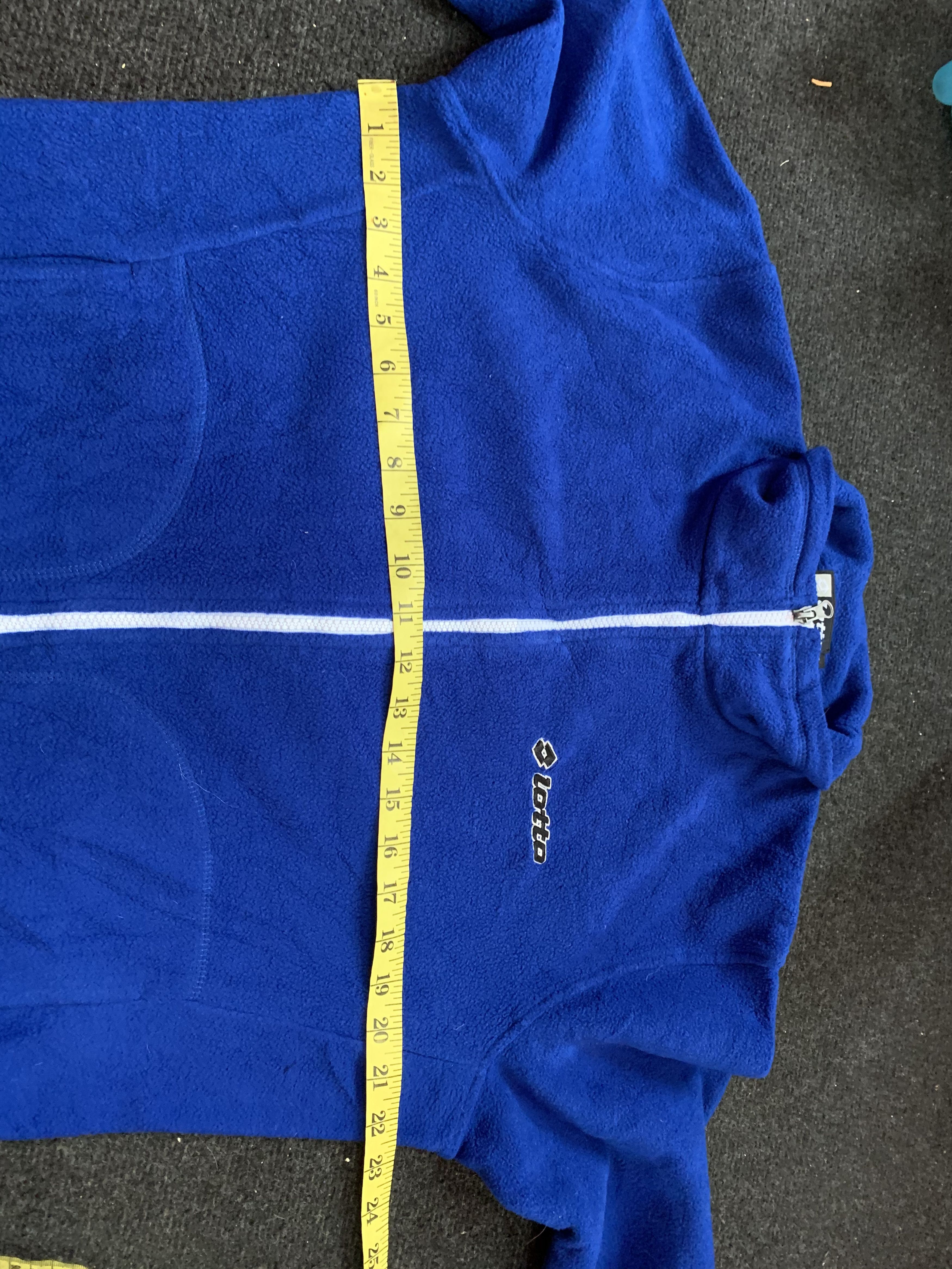 Lotto Sport 🔥Vintage Lotto Fleece Zipper Jacket Size US L / EU 52-54 / 3 - 7 Thumbnail