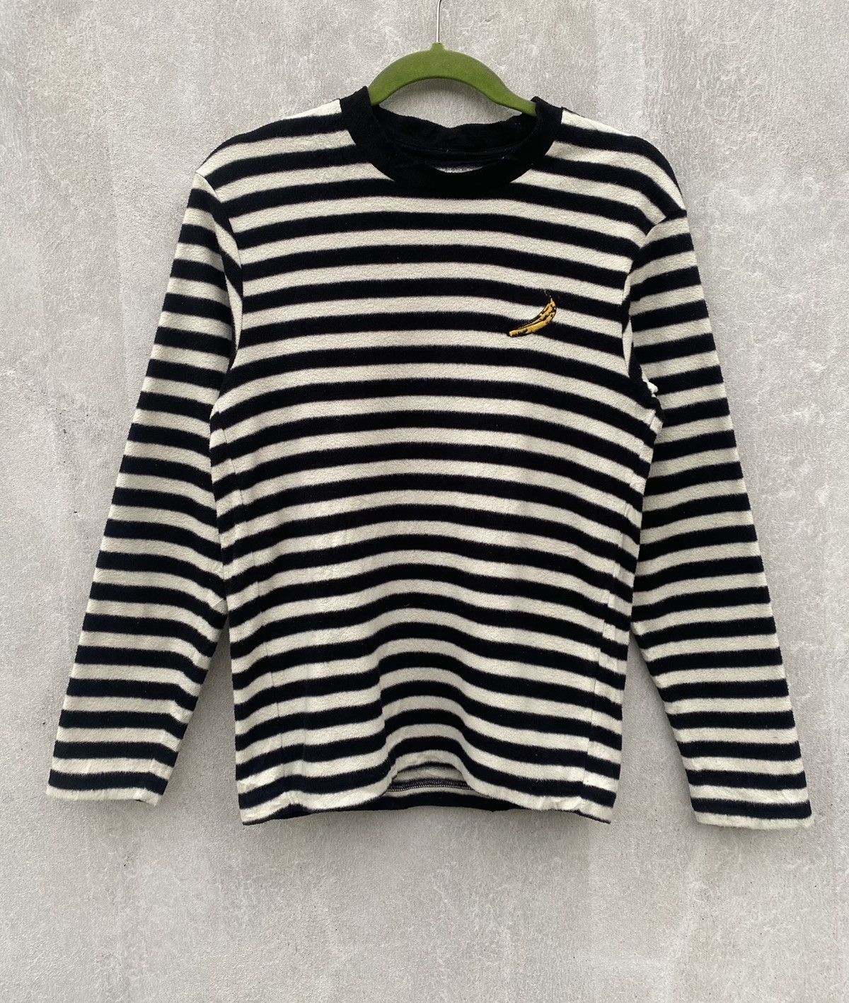 Andy Warhol Andy Warhorl X Uniqlo Stripes Fleece Longsleeve Size US S / EU 44-46 / 1 - 2 Thumbnail