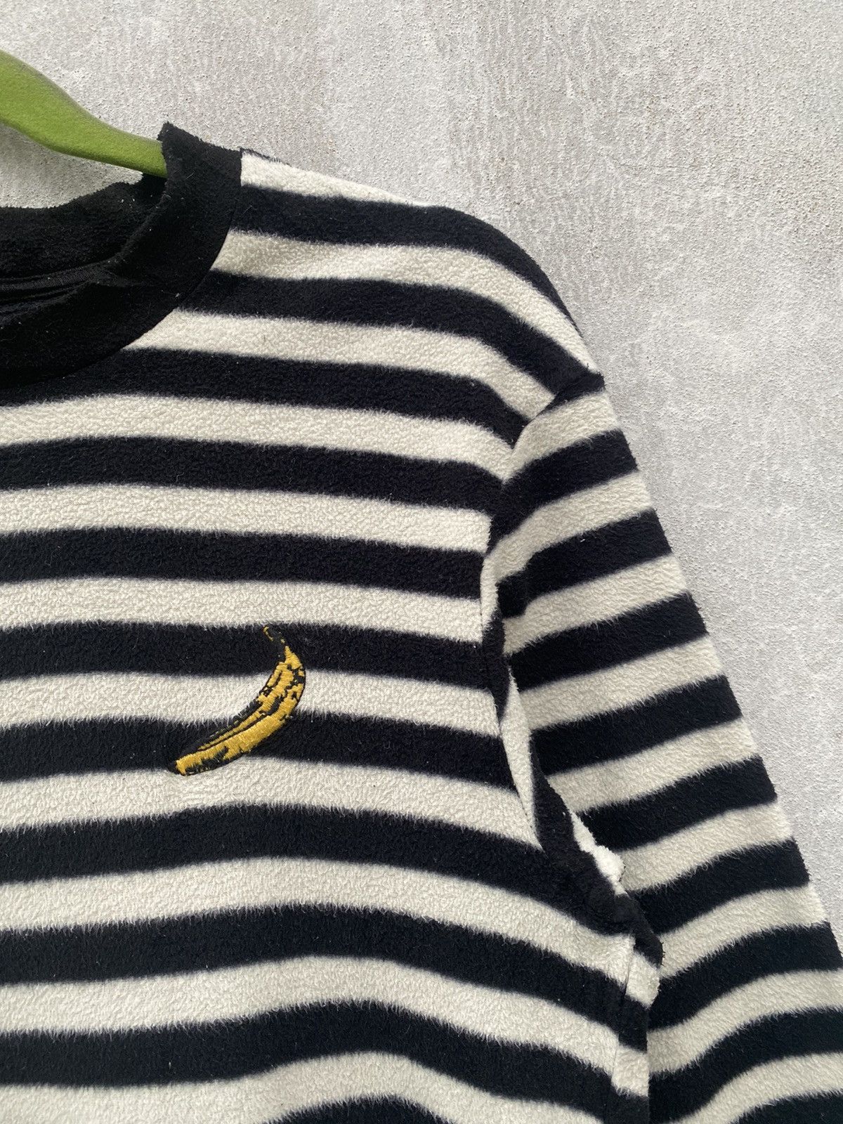 Andy Warhol Andy Warhorl X Uniqlo Stripes Fleece Longsleeve Size US S / EU 44-46 / 1 - 4 Thumbnail