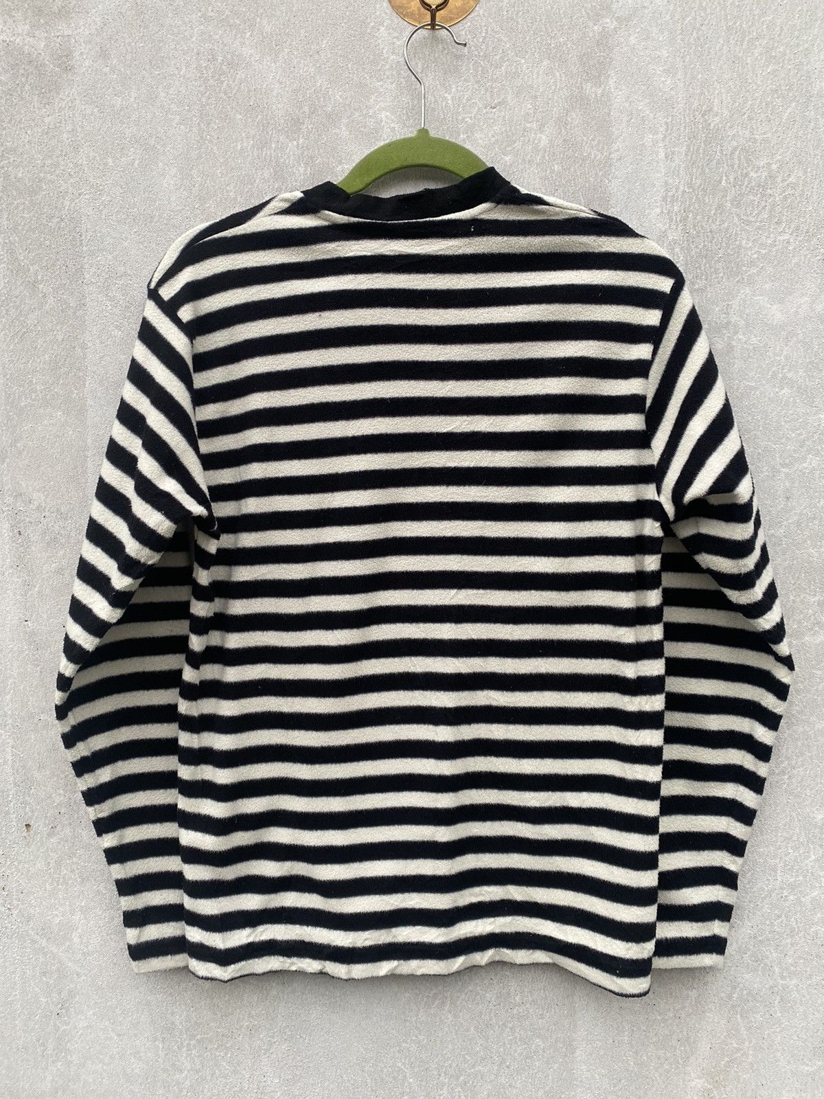 Andy Warhol Andy Warhorl X Uniqlo Stripes Fleece Longsleeve Size US S / EU 44-46 / 1 - 3 Thumbnail