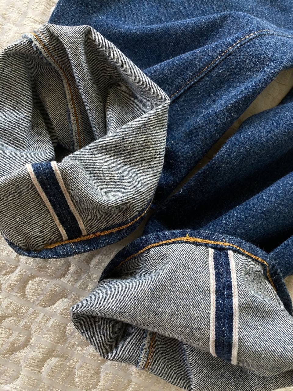 Levi's True Vintage 70s/80s Levis 501 Small E Selvedge Jeans Size US 35 - 8 Thumbnail