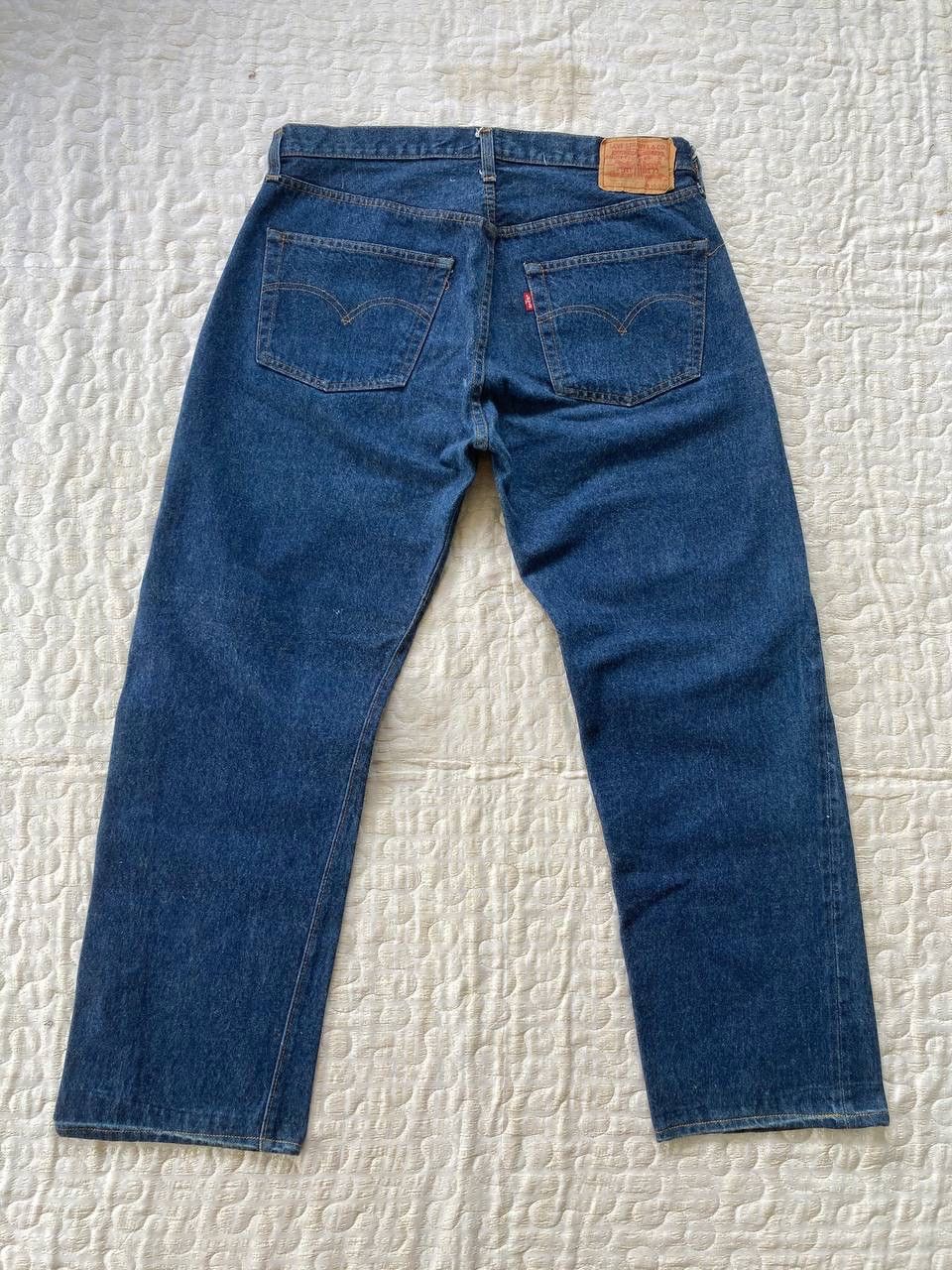 Levi's True Vintage 70s/80s Levis 501 Small E Selvedge Jeans Size US 35 - 2 Thumbnail