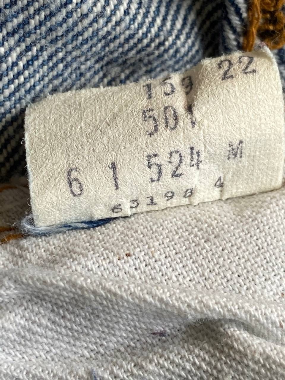 Levi's True Vintage 70s/80s Levis 501 Small E Selvedge Jeans Size US 35 - 5 Thumbnail