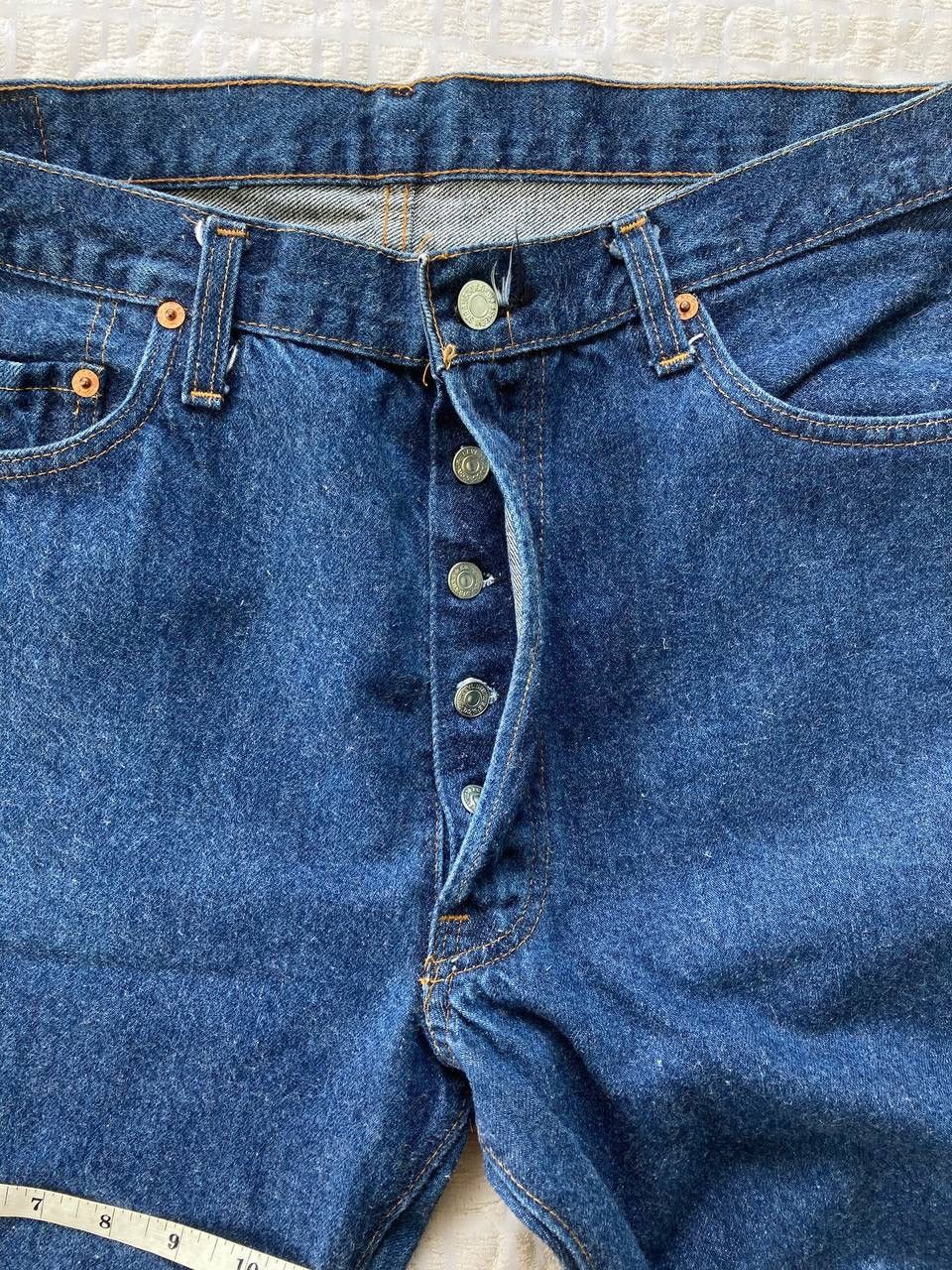Levi's True Vintage 70s/80s Levis 501 Small E Selvedge Jeans Size US 35 - 13 Thumbnail