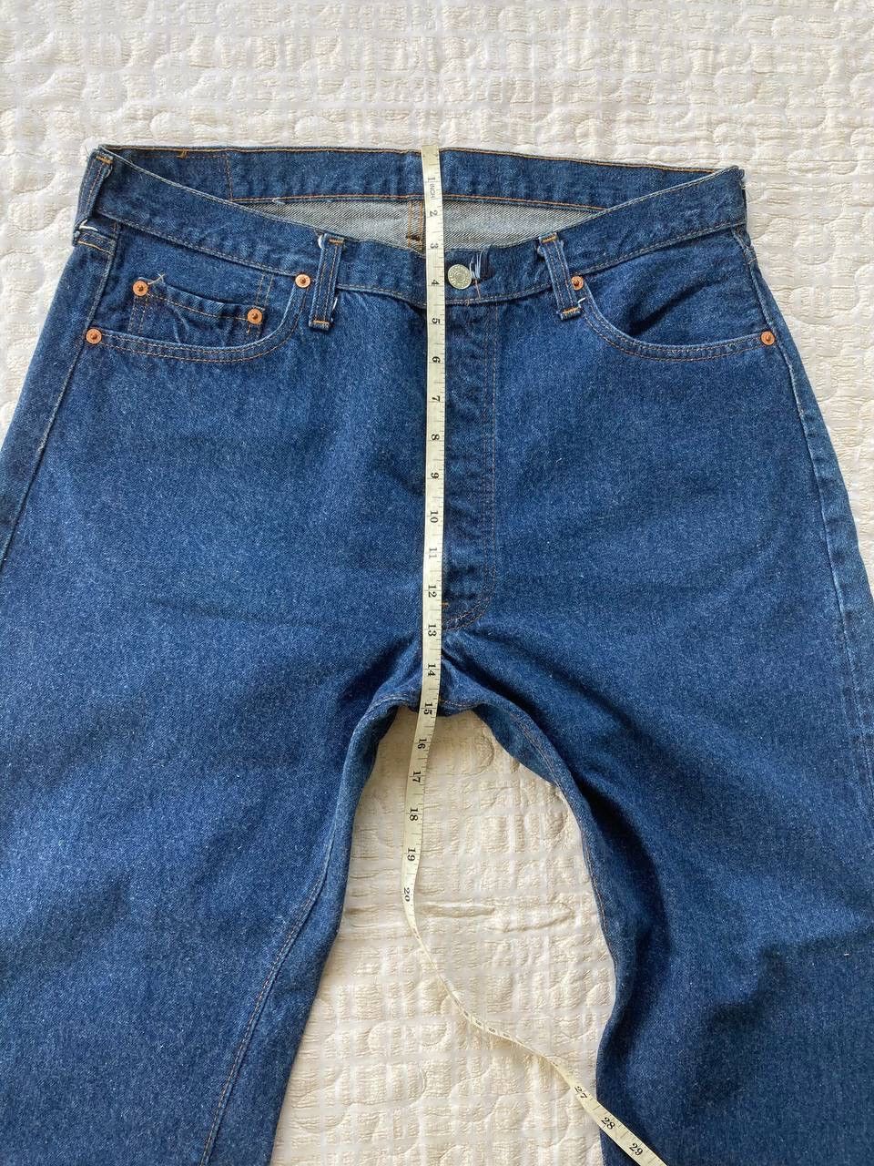 Levi's True Vintage 70s/80s Levis 501 Small E Selvedge Jeans Size US 35 - 14 Thumbnail