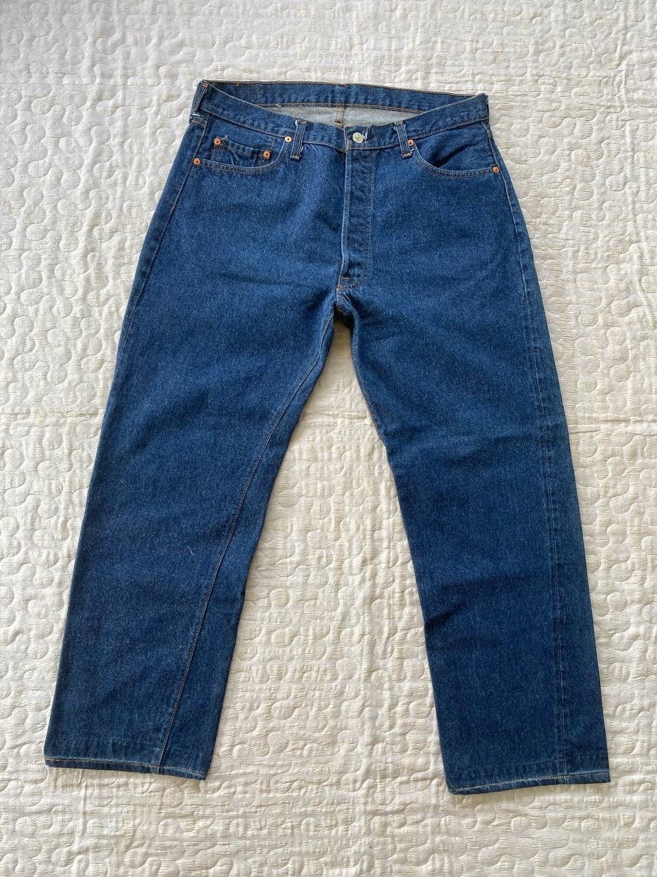 Levi's True Vintage 70s/80s Levis 501 Small E Selvedge Jeans Size US 35 - 1 Thumbnail