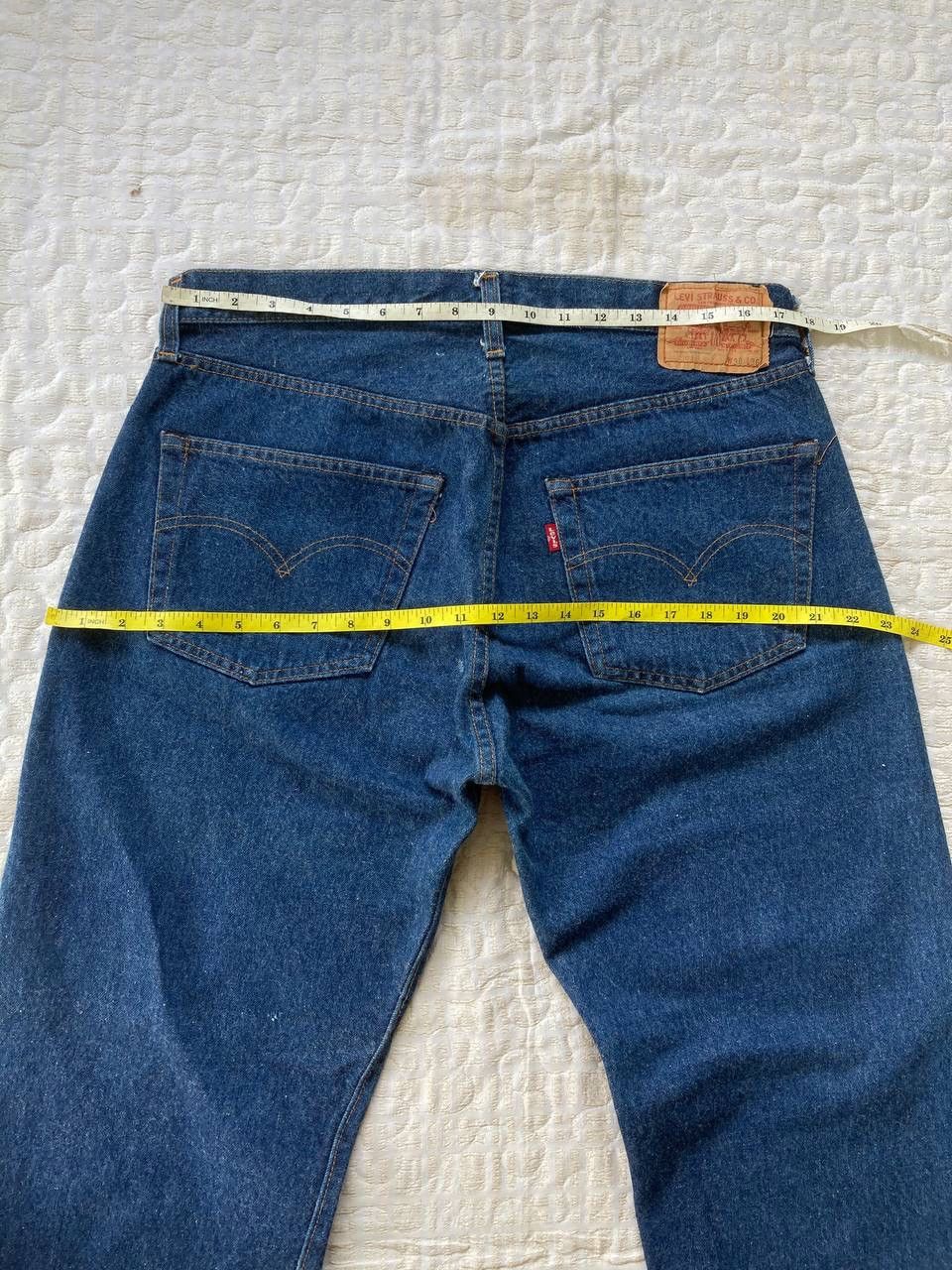 Levi's True Vintage 70s/80s Levis 501 Small E Selvedge Jeans Size US 35 - 10 Thumbnail