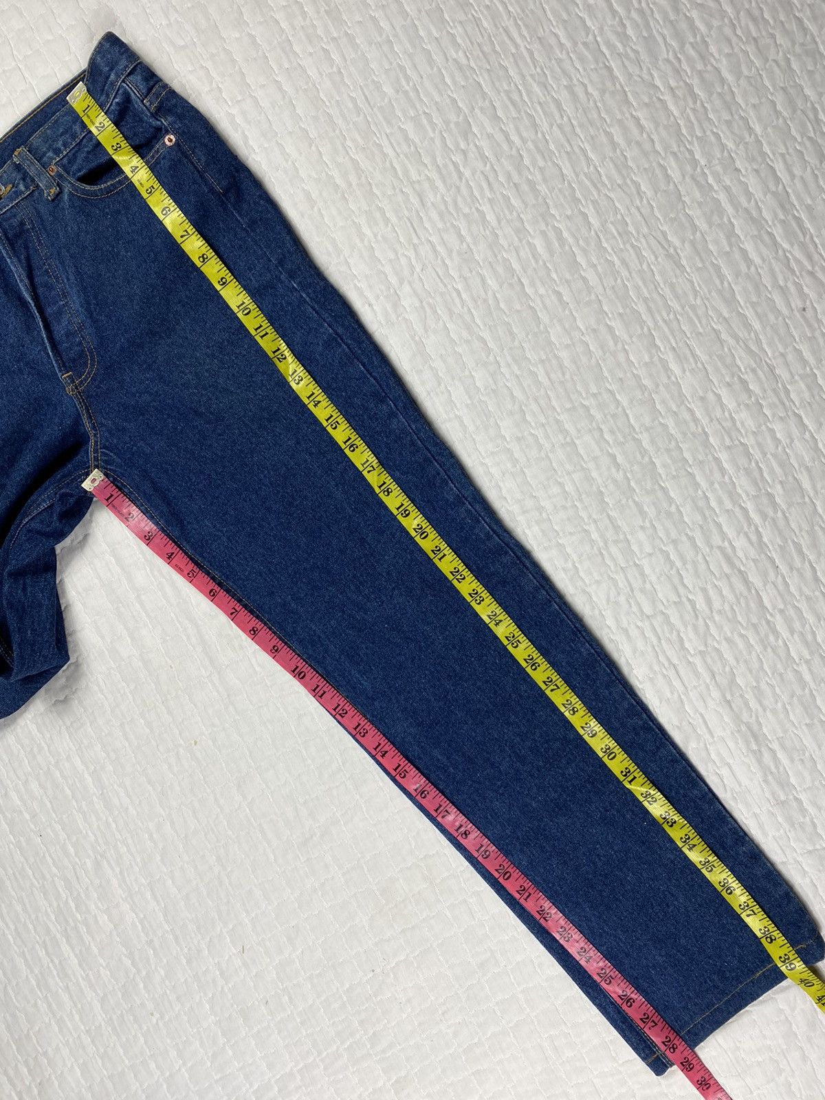 Levi's × Vintage Vintage 90s Levis 501 Jeans Size 30" / US 8 / IT 44 - 3 Thumbnail