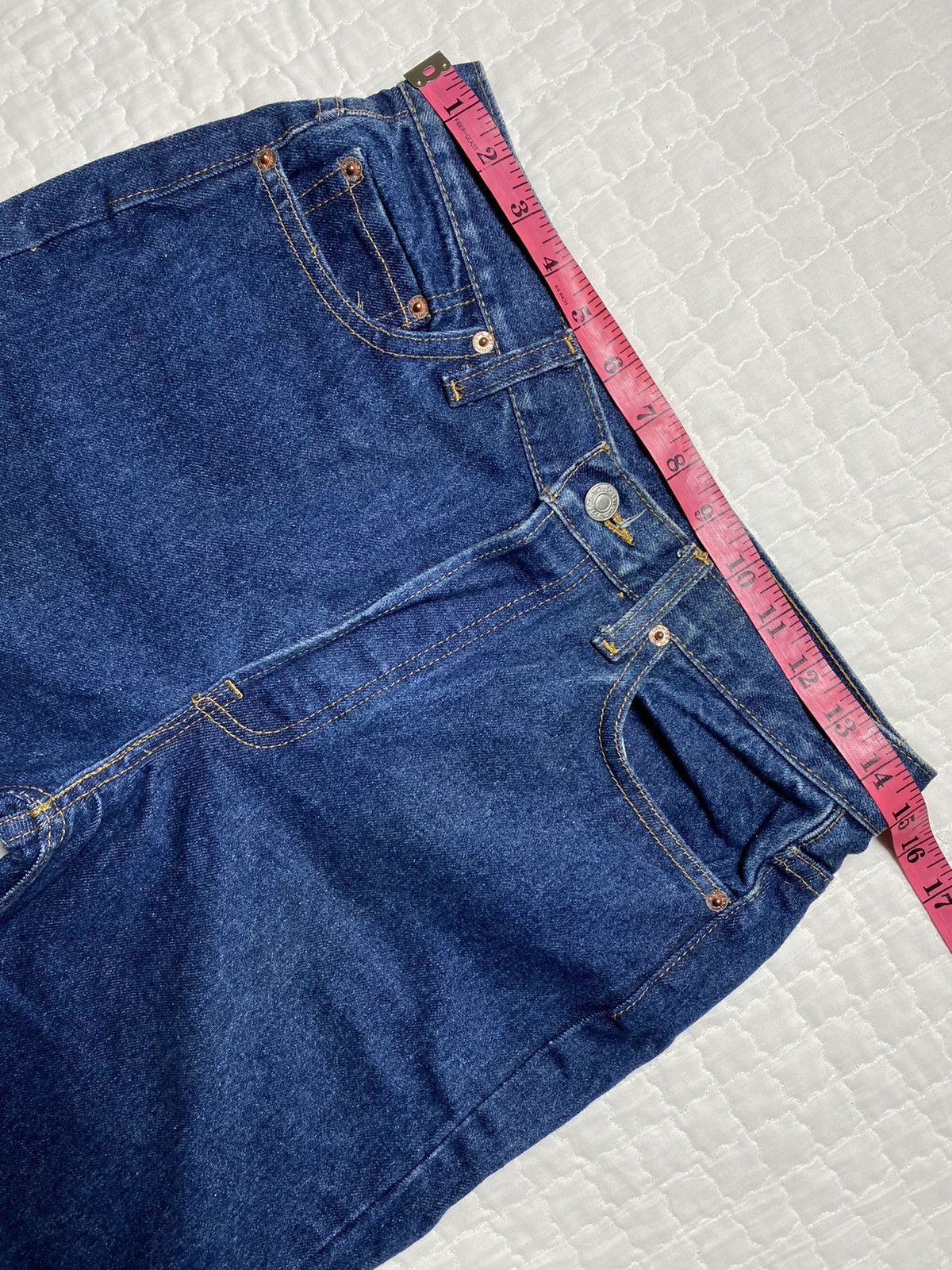 Levi's × Vintage Vintage 90s Levis 501 Jeans Size 30" / US 8 / IT 44 - 2 Thumbnail