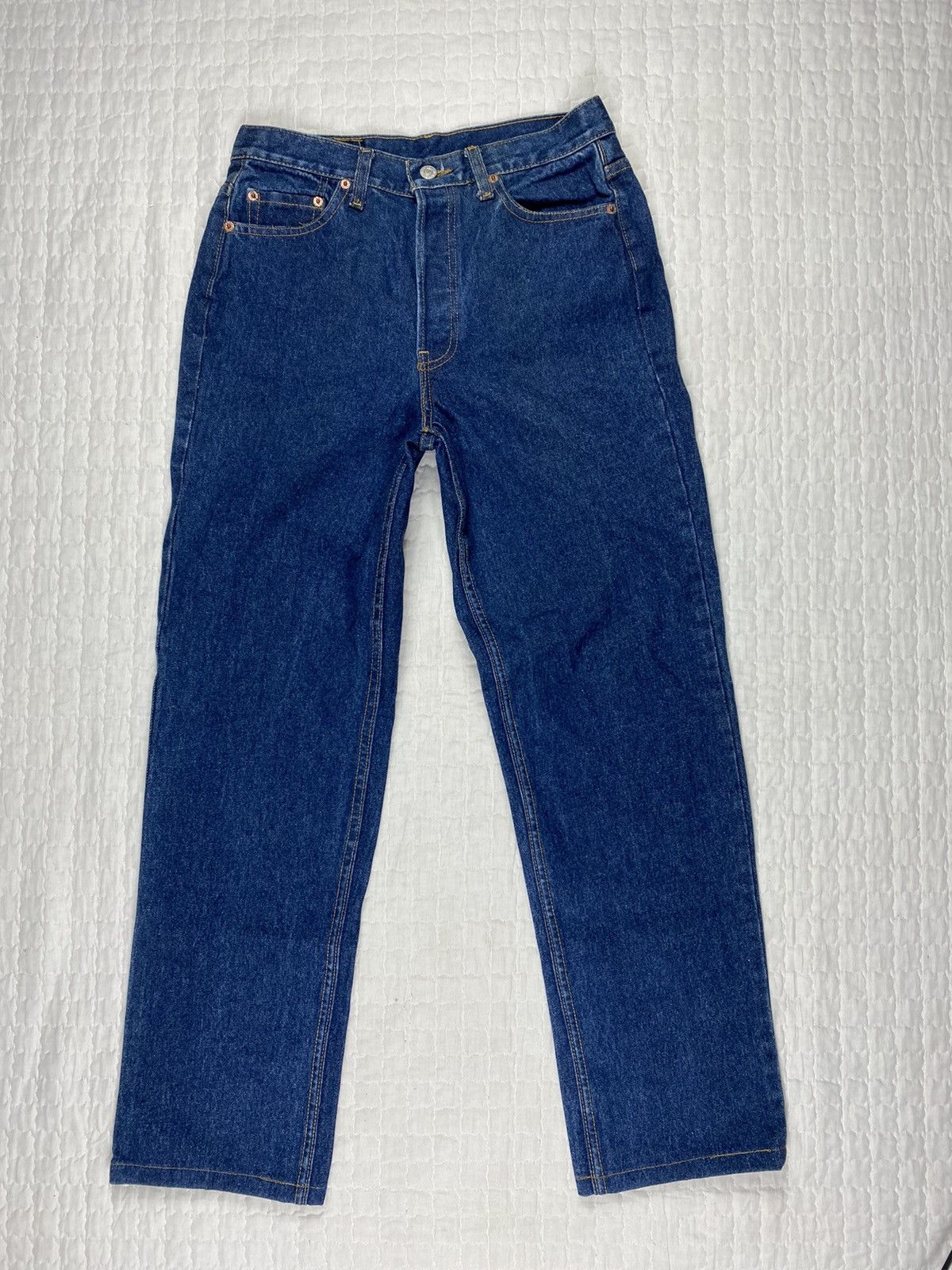 Levi's × Vintage Vintage 90s Levis 501 Jeans Size 30" / US 8 / IT 44 - 1 Thumbnail