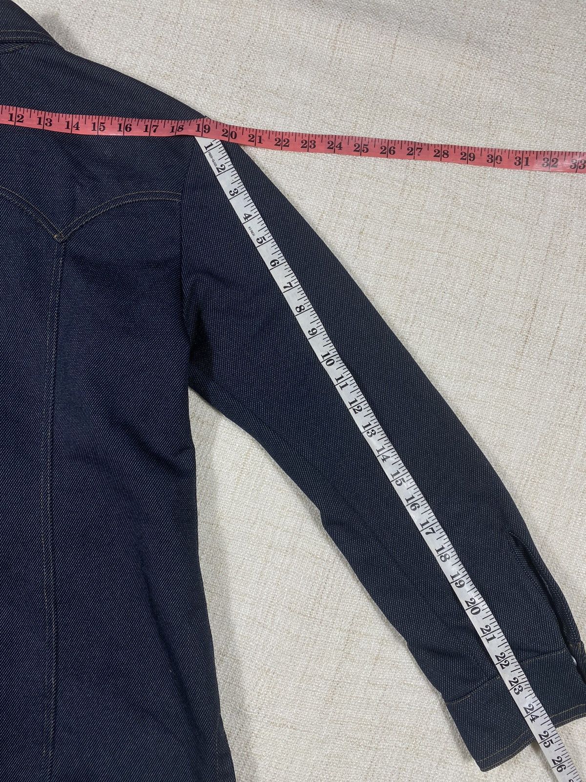 Levi's × Vintage Vintage 70s Levis Orange Tag Western Snap Button Jacket Size US L / EU 52-54 / 3 - 12 Thumbnail