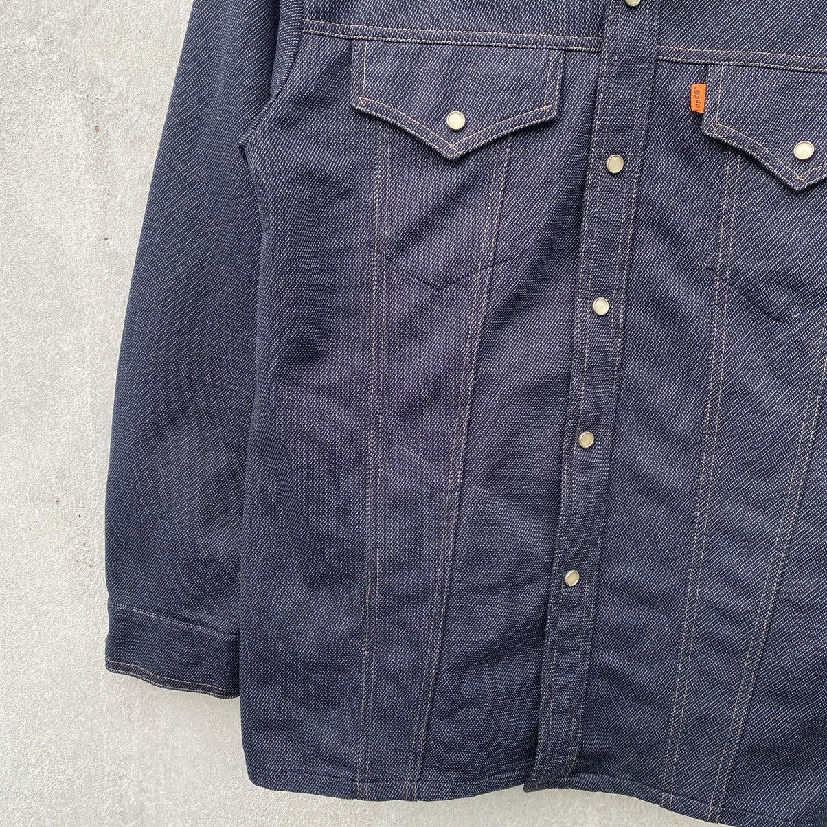 Levi's × Vintage Vintage 70s Levis Orange Tag Western Snap Button Jacket Size US L / EU 52-54 / 3 - 5 Thumbnail
