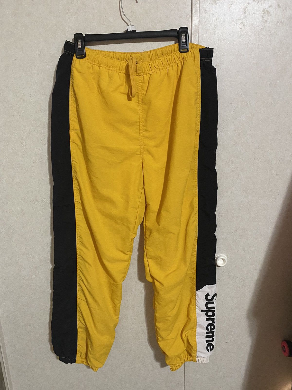 Supreme Side Logo Track Pant Gold