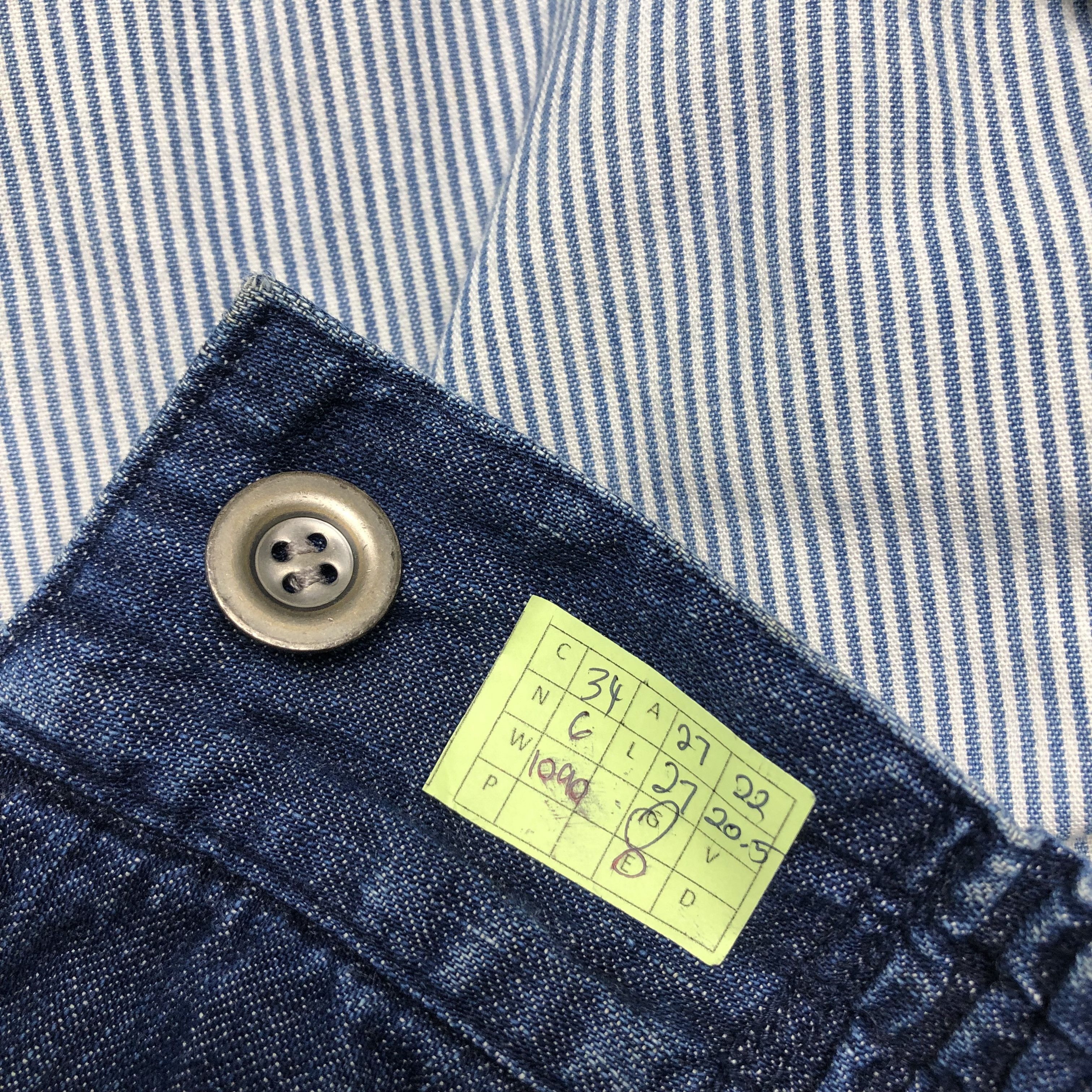 Issey Miyake × Tsumori Chisato × Vintage Vintage Chisato Tsumori Big Logo Denim Jacket Size US XXL / EU 58 / 5 - 8 Thumbnail