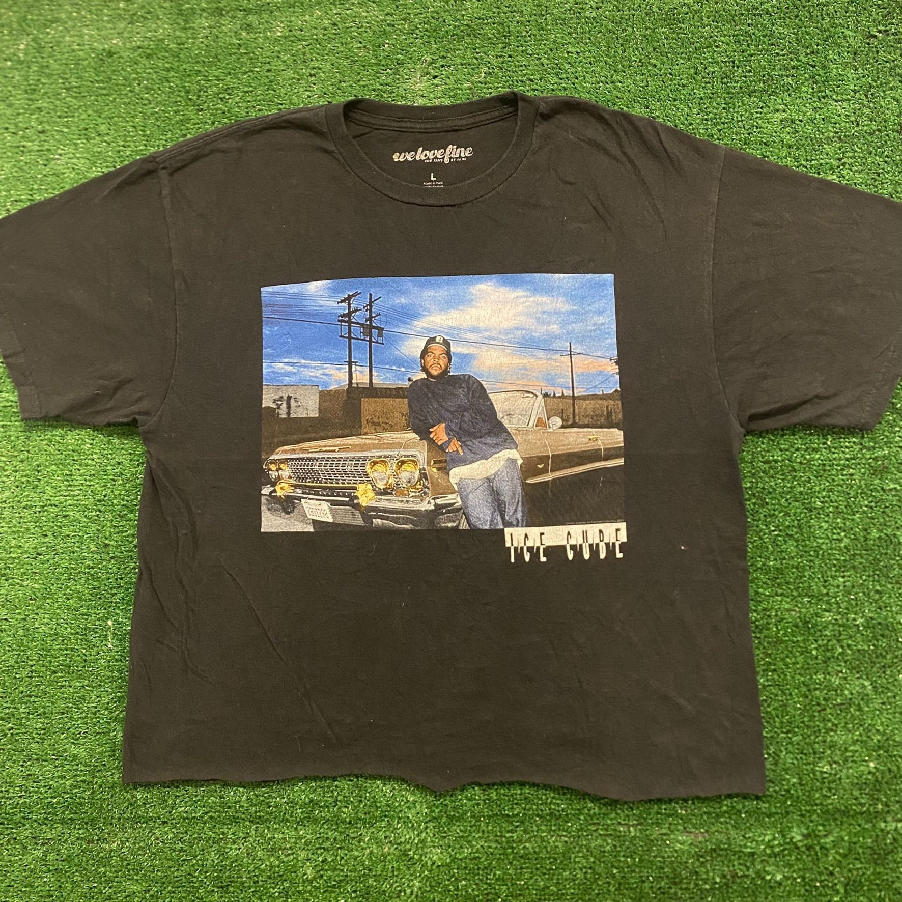 Rap Tees Ice Cube Vintage Crop Top Rap T-Shirt Size US L / EU 52-54 / 3 - 1 Thumbnail