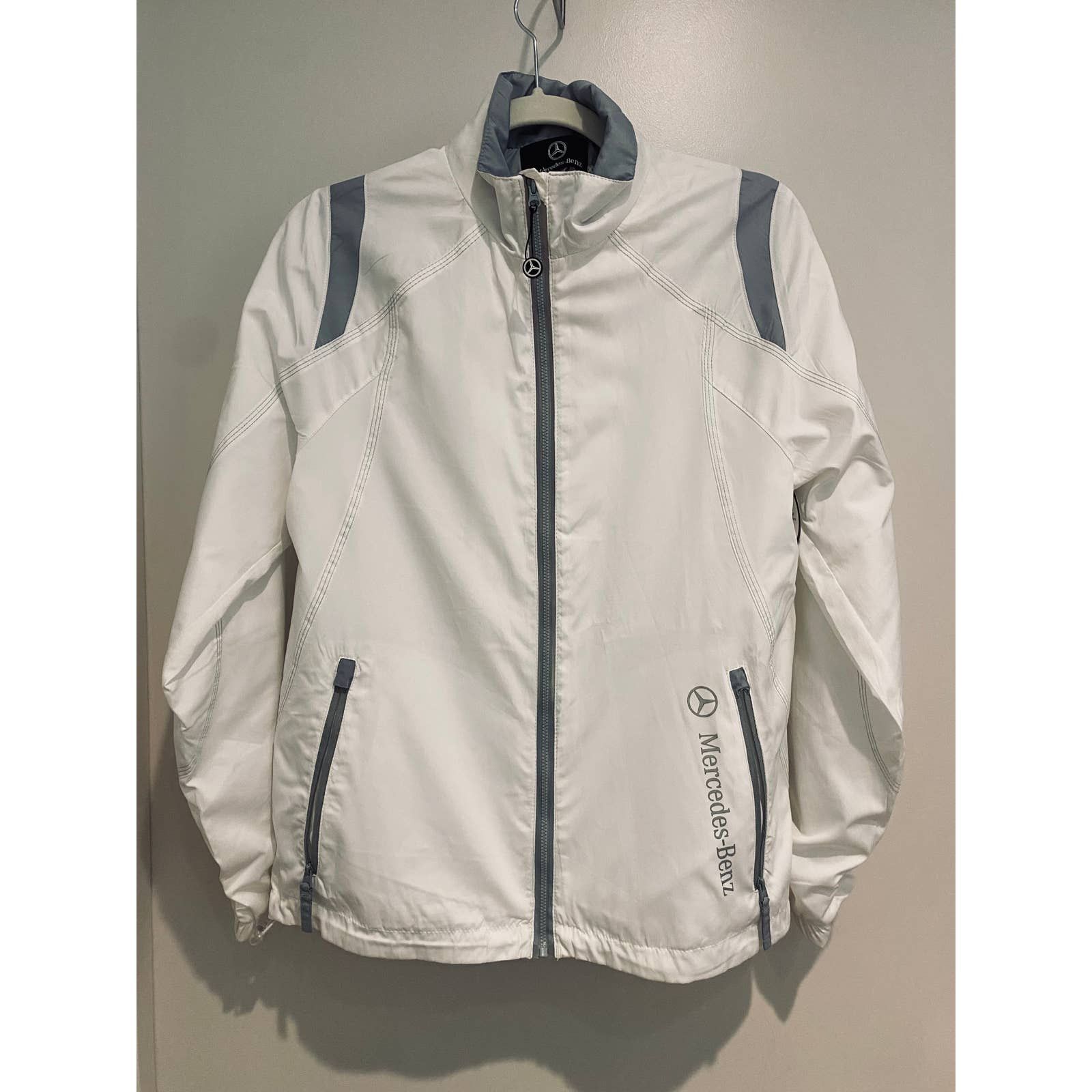 Veste Windbreaker Mercedes Benz Stream Ocean Vintage - Taille M, Occasion Parfait état