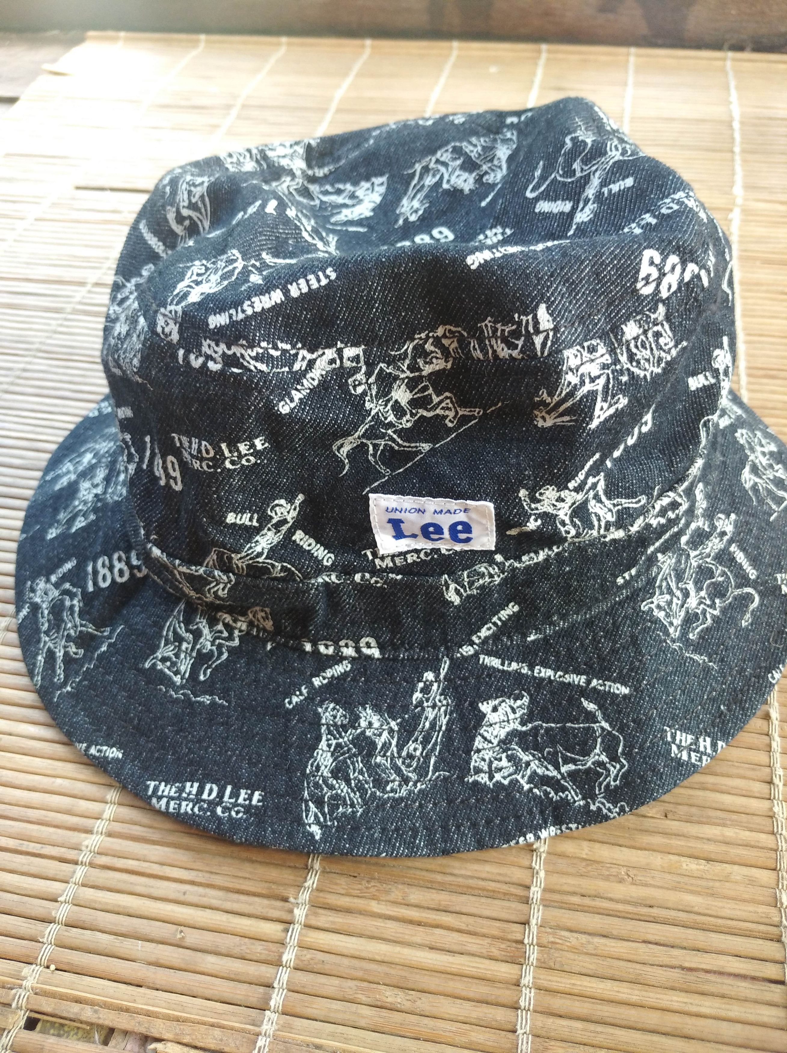 Lee union made denim bucket hats