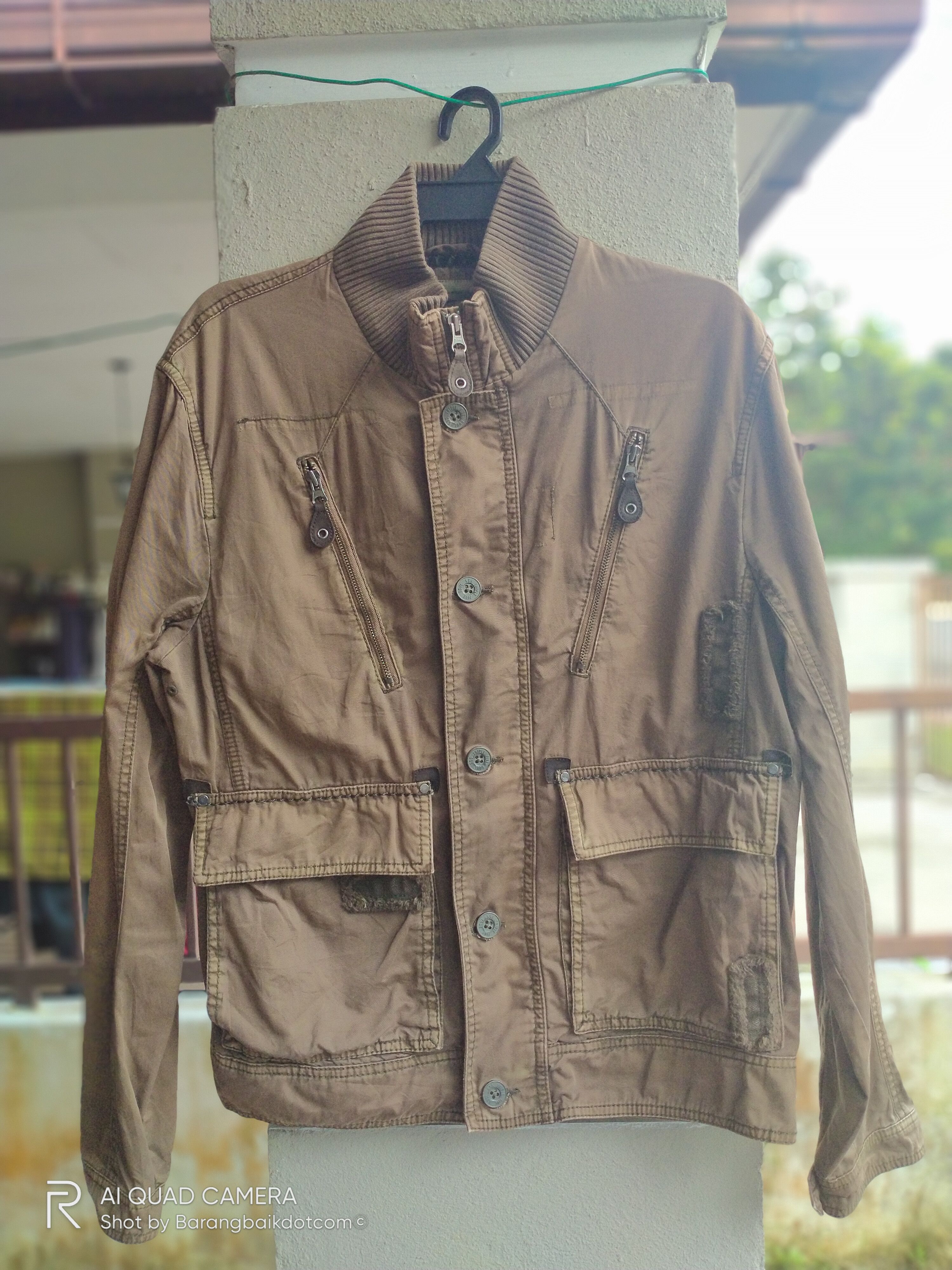 Triple 5 Soul × Vintage Triple Five Soul Garment Overdyed Chores Jacket Size US L / EU 52-54 / 3 - 1 Thumbnail