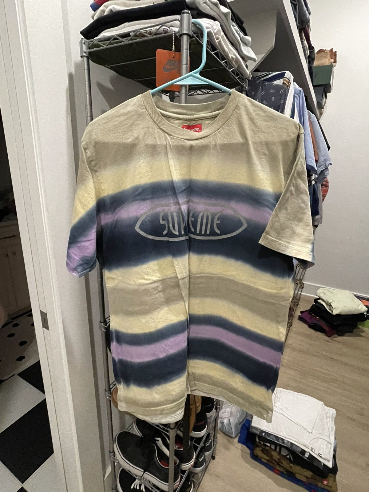 Supreme rainbow shirt online