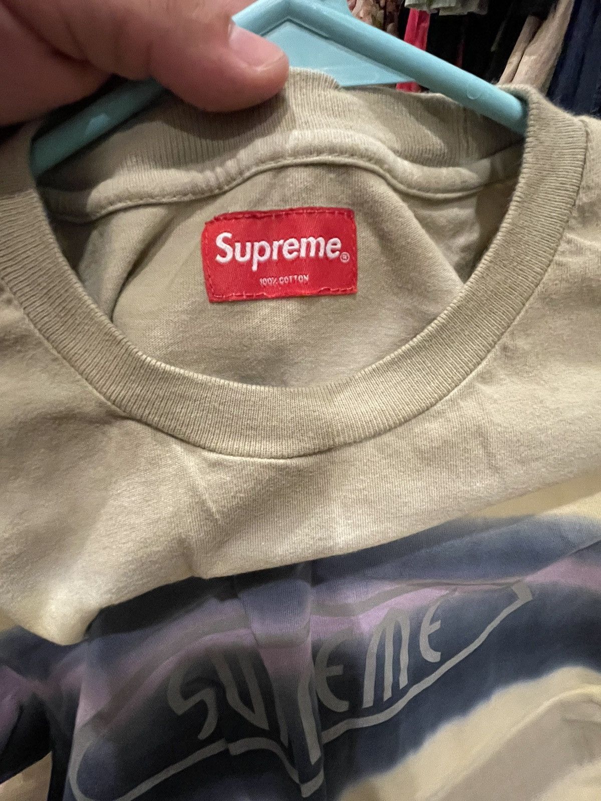 Supreme Supreme rainbow stripe tee Size US L / EU 52-54 / 3 - 2 Thumbnail