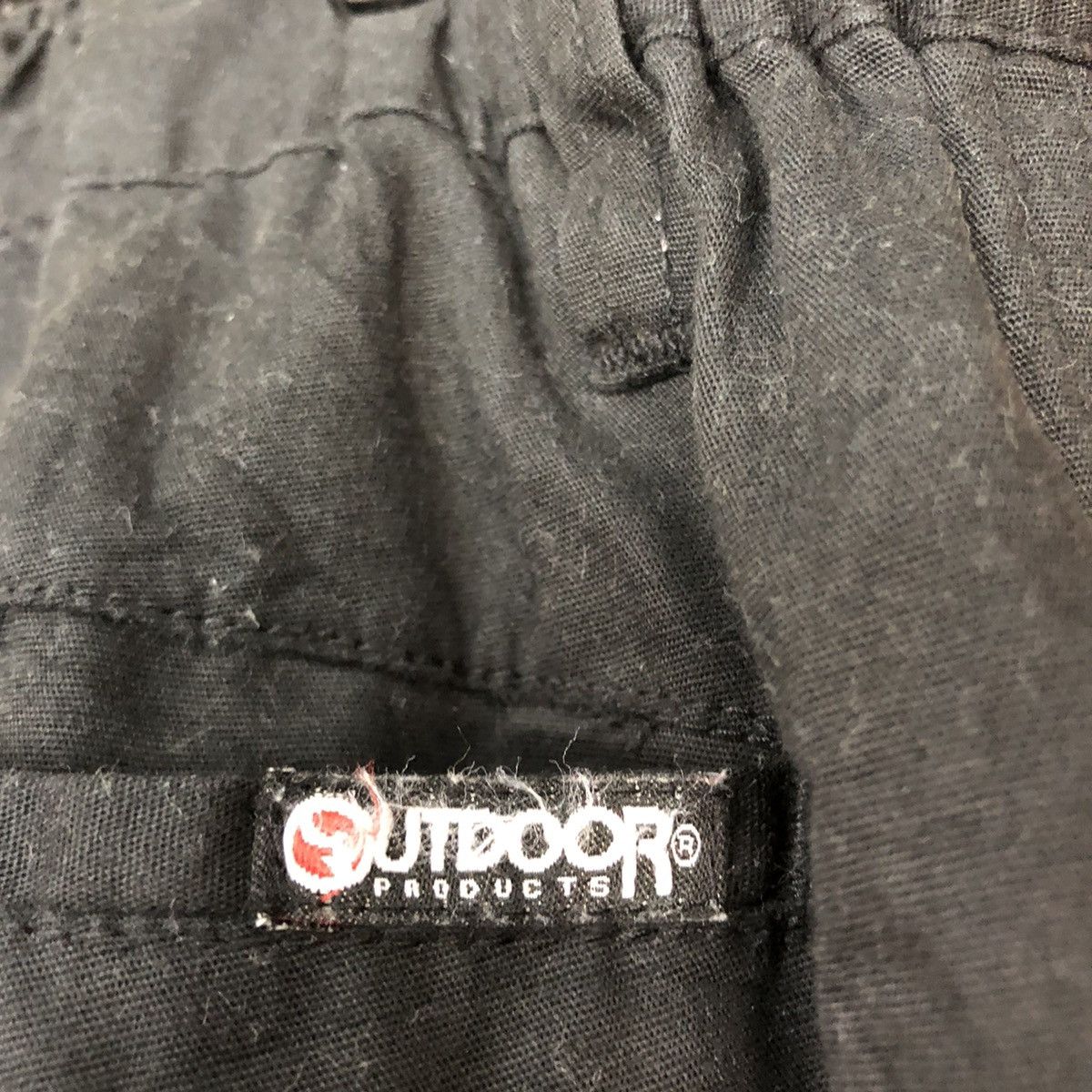Japanese Brand Japanese Black Easy Cargo Pants #0544 Size US 30 / EU 46 - 11 Thumbnail