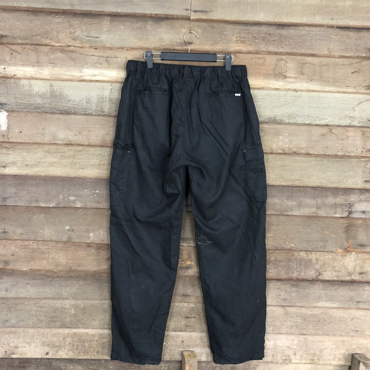 Japanese Brand Japanese Black Easy Cargo Pants #0544 Size US 30 / EU 46 - 8 Thumbnail