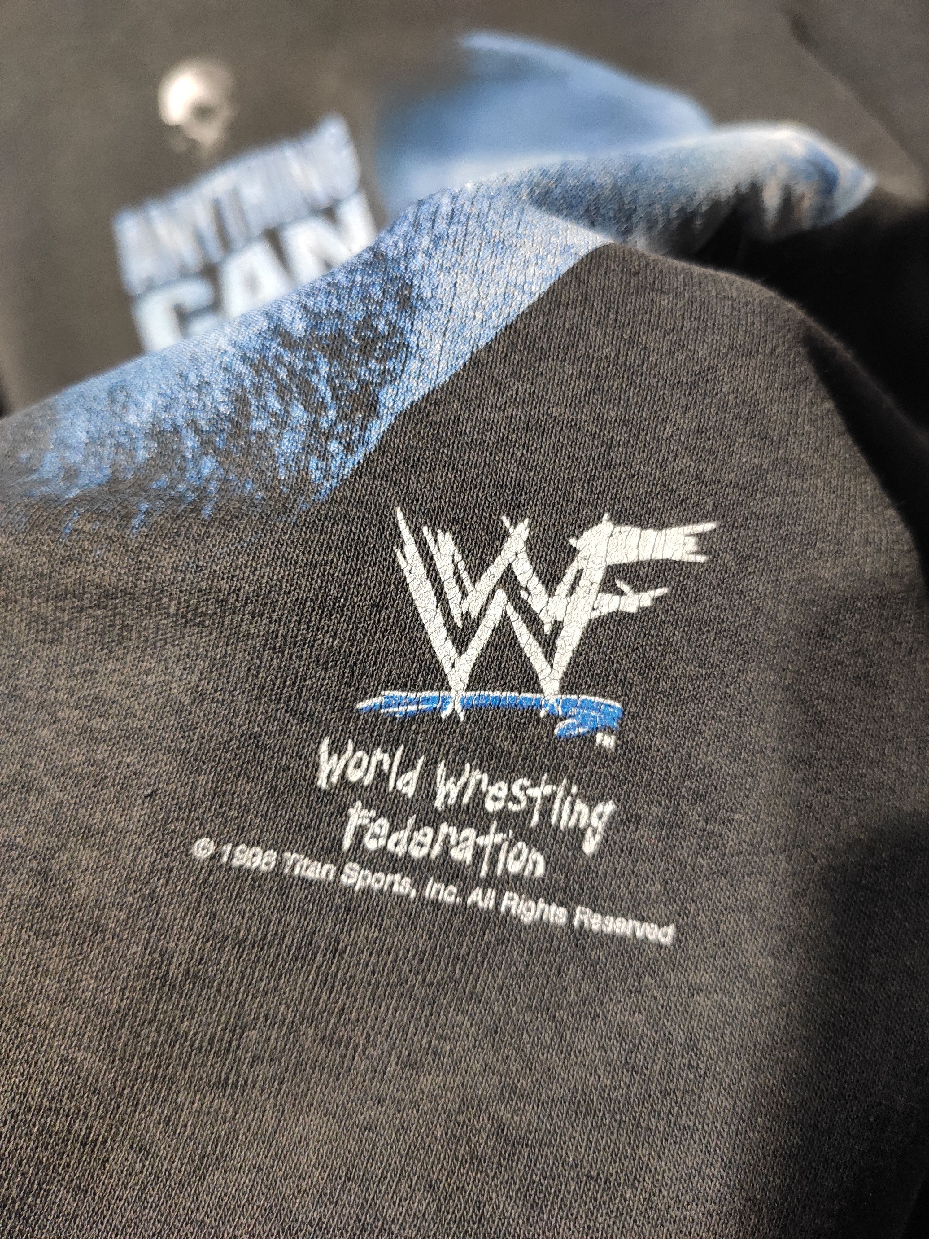 Vintage × WWF 1998 stone cold sweatshirt Size US XS / EU 42 / 0 - 2 Thumbnail