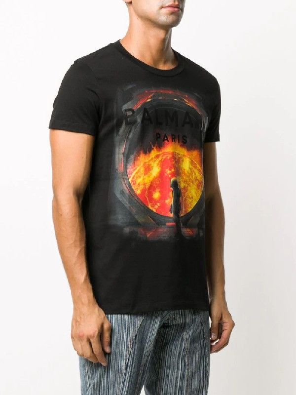 Balmain BALMAIN ASTRONAUT T-SHIRT Size US L / EU 52-54 / 3 - 1 Thumbnail