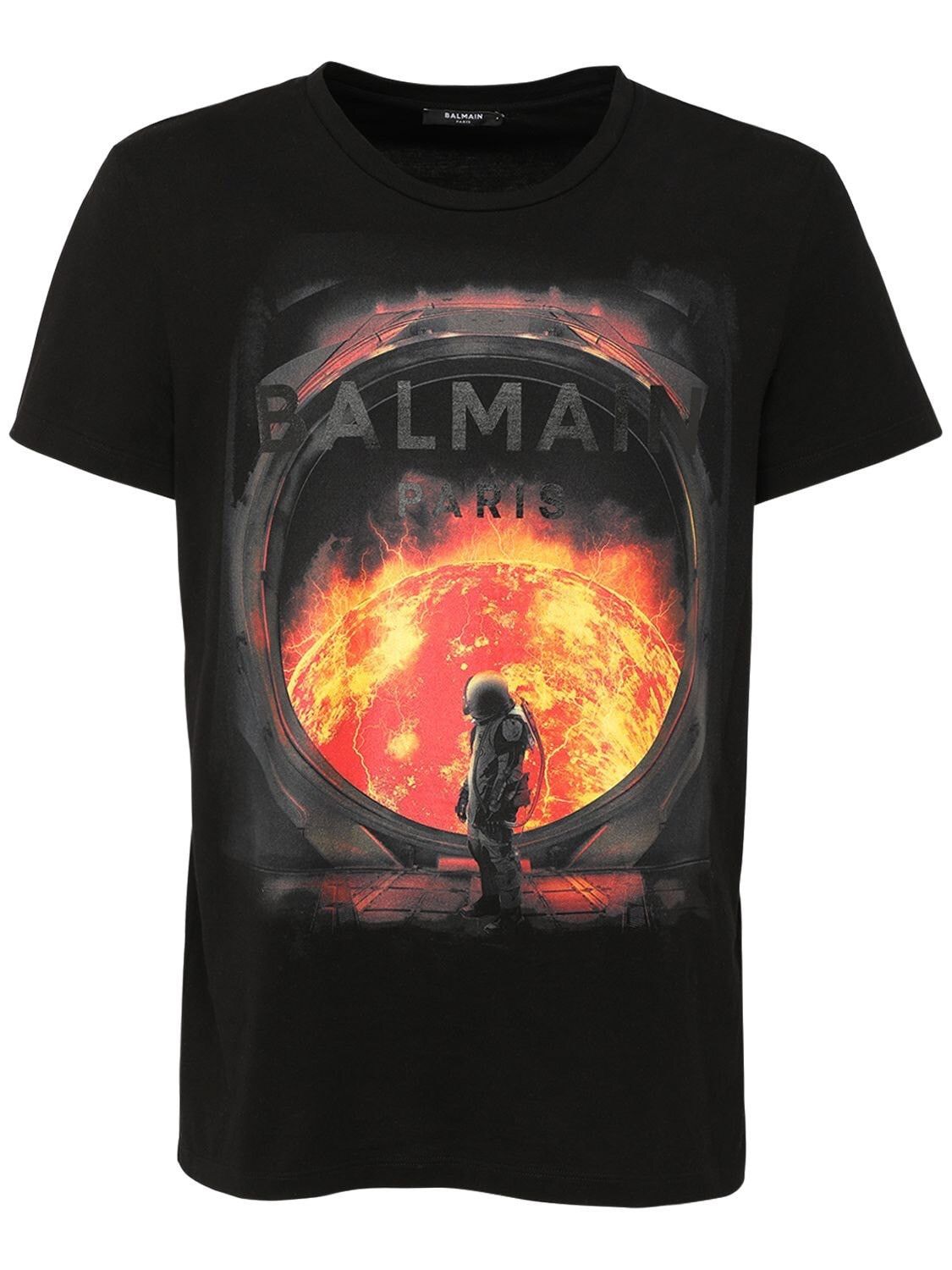 Balmain BALMAIN ASTRONAUT T-SHIRT Size US L / EU 52-54 / 3 - 2 Thumbnail