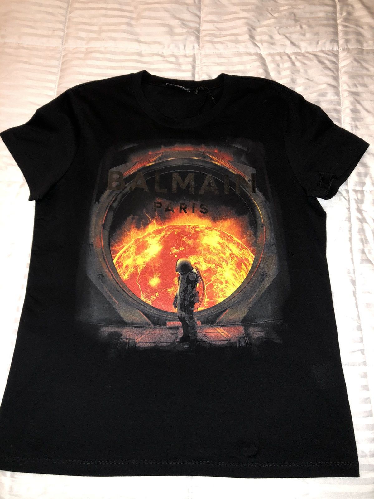 Balmain BALMAIN ASTRONAUT T-SHIRT Size US L / EU 52-54 / 3 - 3 Thumbnail