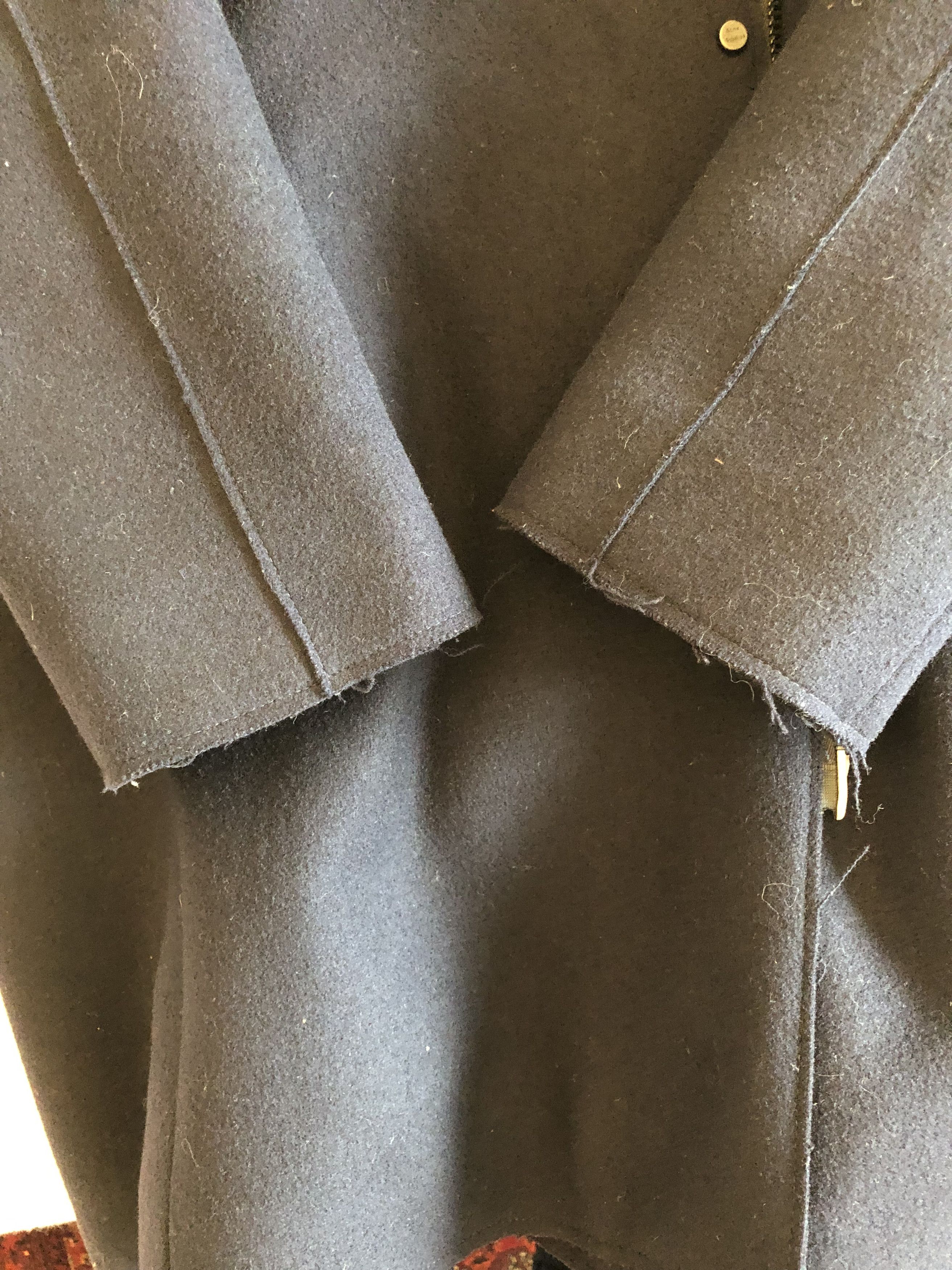 Acne Studios 46/S - Wool Milton Jacket - Navy Size US S / EU 44-46 / 1 - 10 Thumbnail