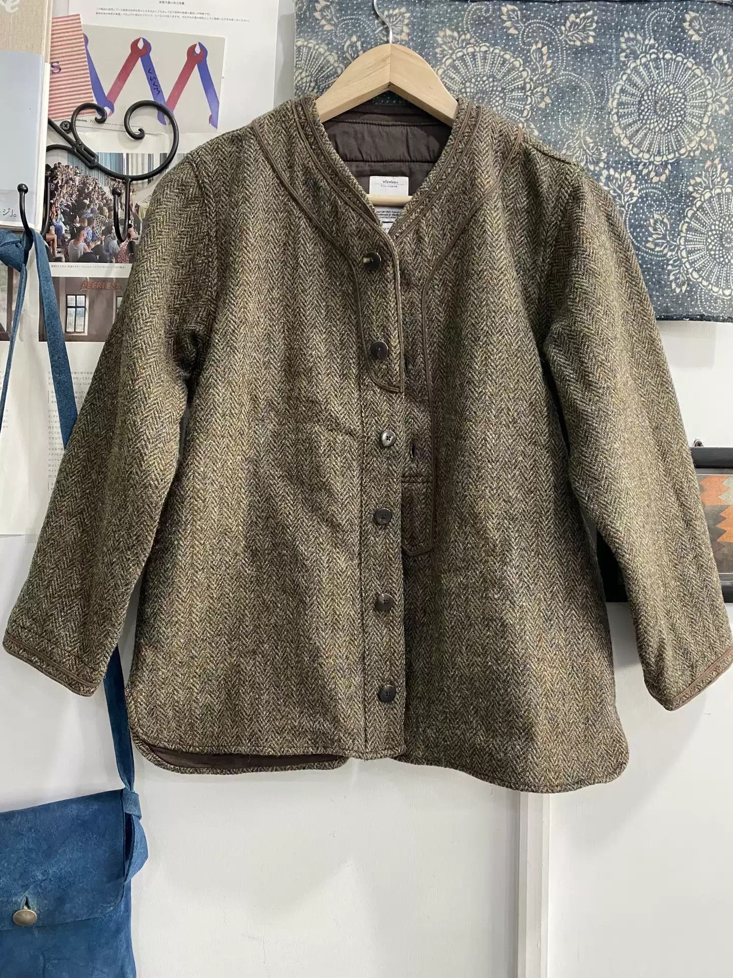 Visvim VISVIM REMI COAT HB TWEED | Grailed