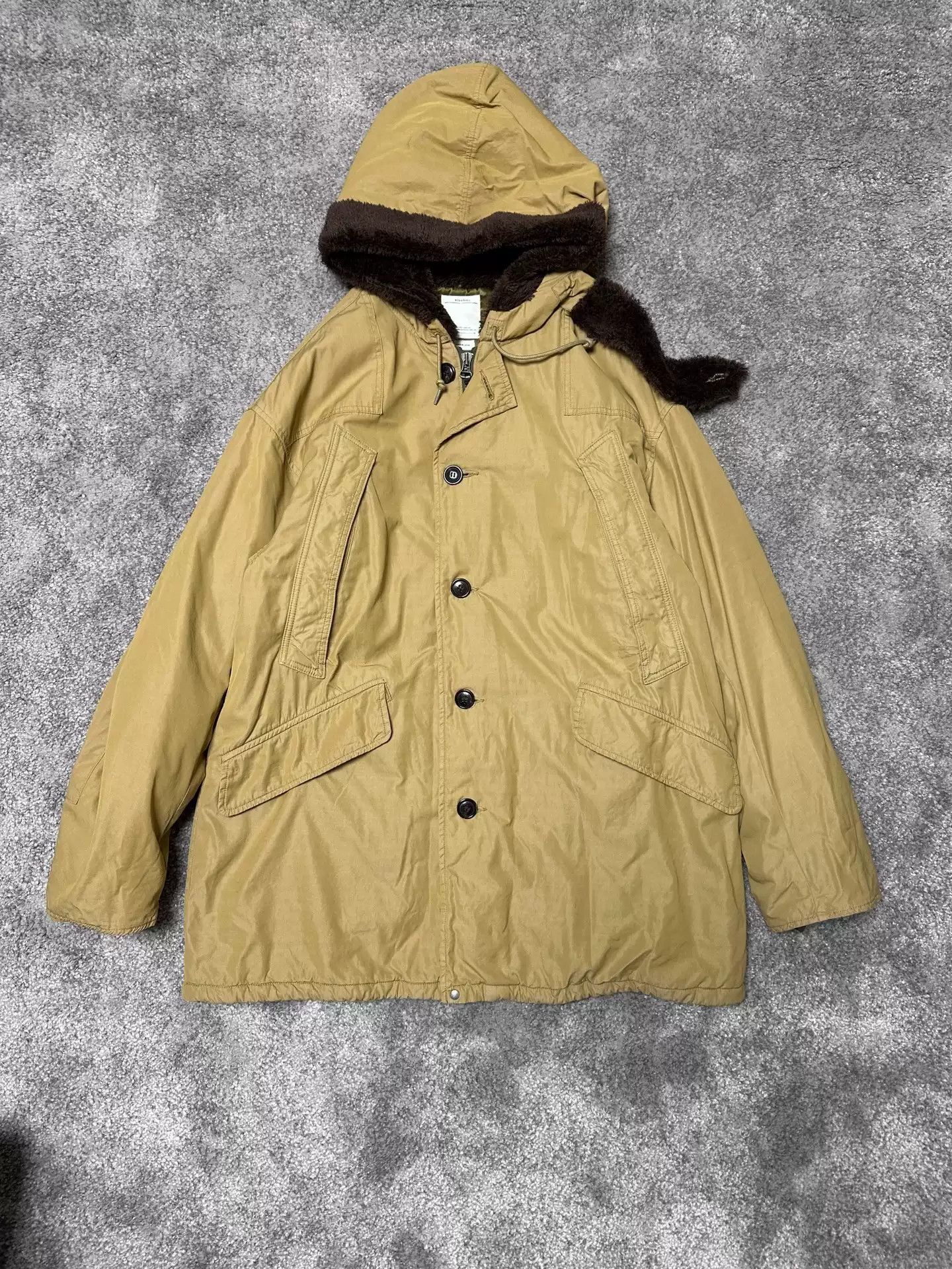 Visvim 19Aw Mud Dyed Wright Field Parka Ict 2 Olive