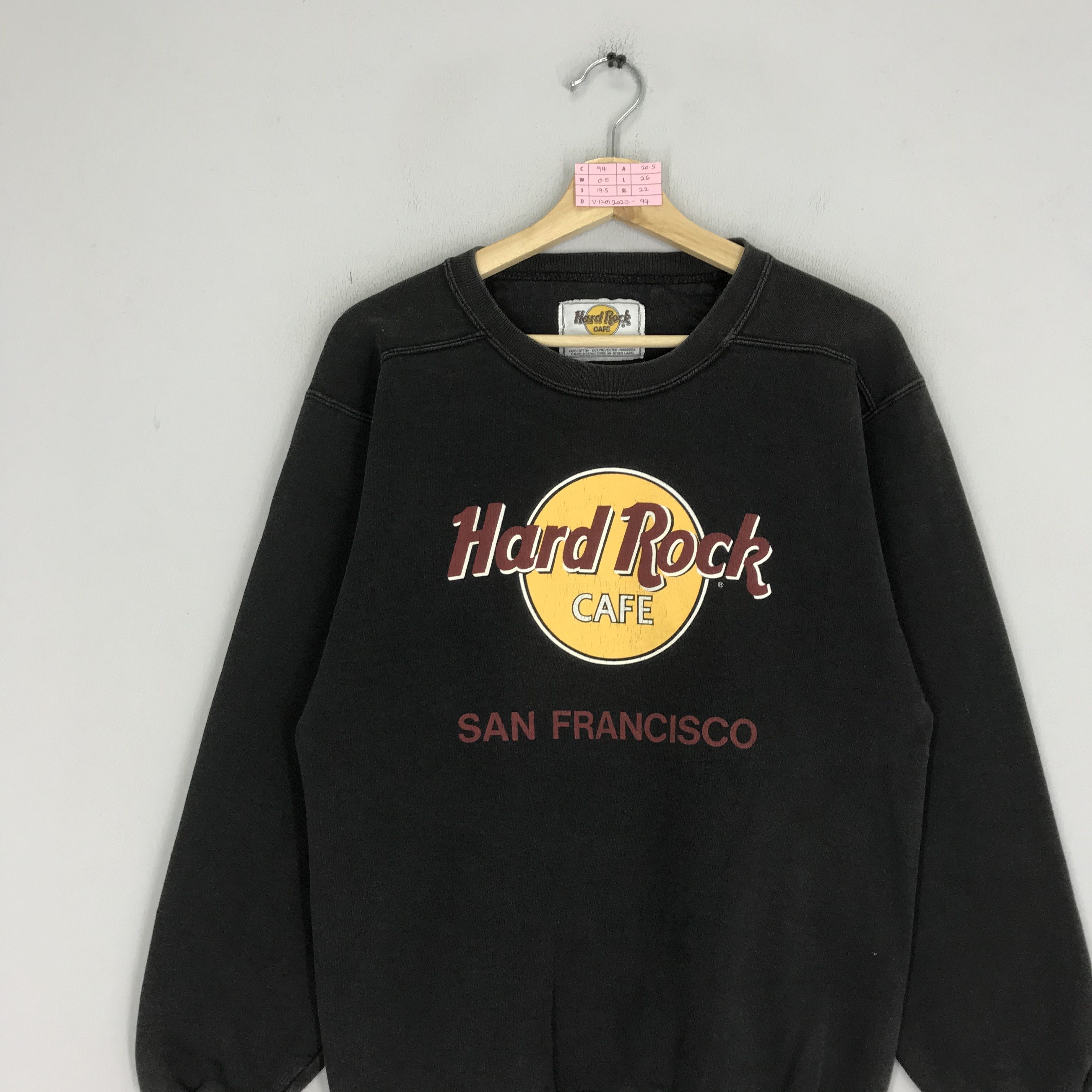 Hard Rock Cafe Vintage 90's Hard Rock Cafe San Francisco Sweatshirts Size US S / EU 44-46 / 1 - 3 Thumbnail