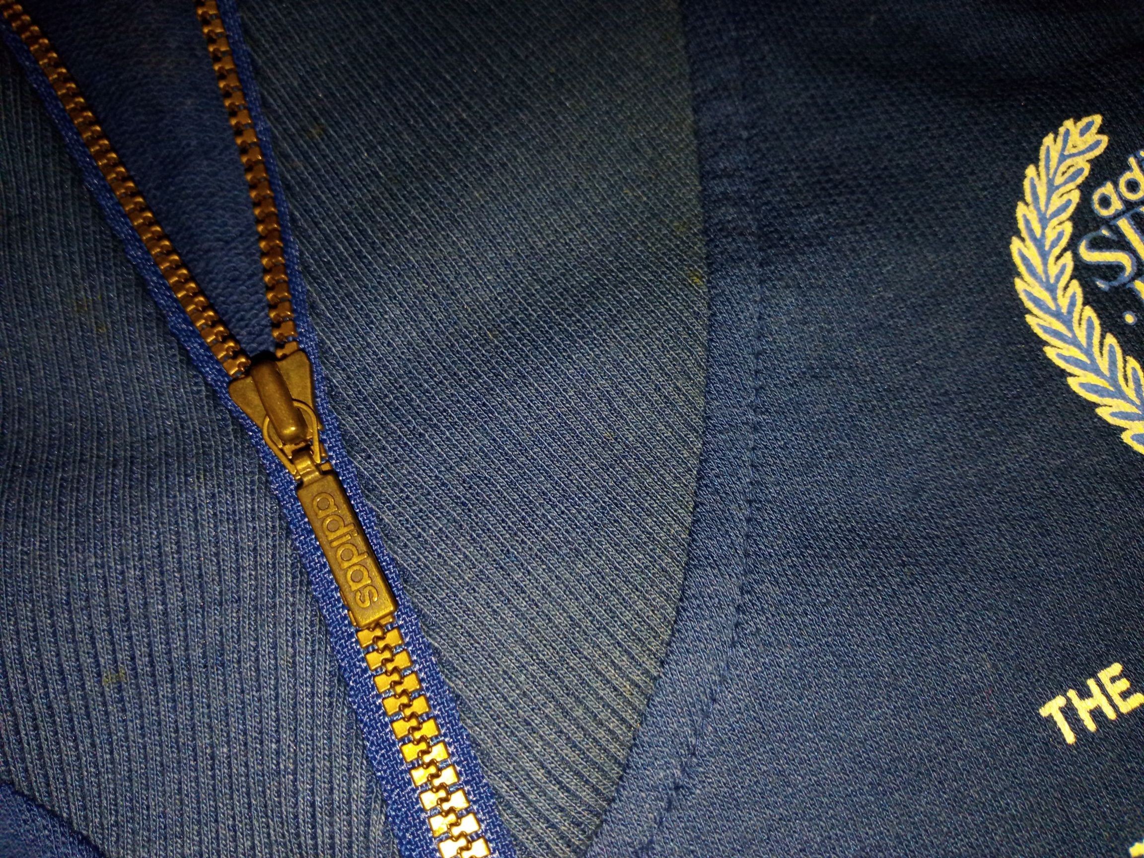 Adidas × Vintage VTG 90s DEADSTOCK Adidas 1/4 zipper sweater jacket nike Size US L / EU 52-54 / 3 - 3 Thumbnail