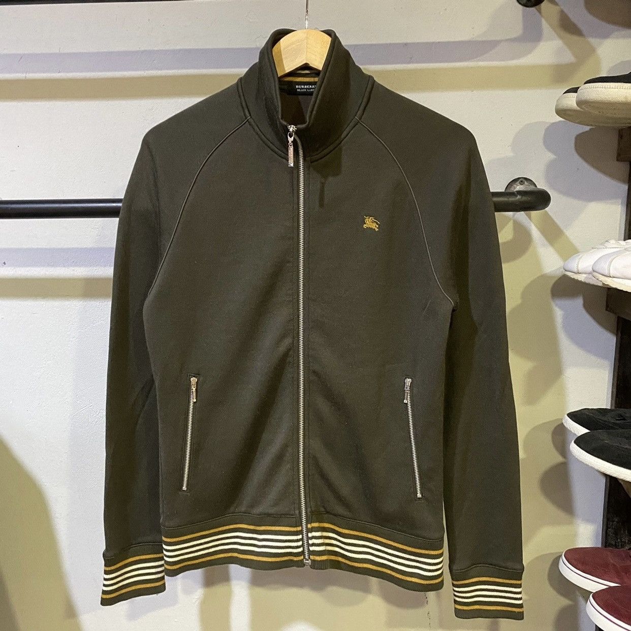 Burberry Prorsum RARE‼️Burberry Black Label Basic Logo Embroidery ...