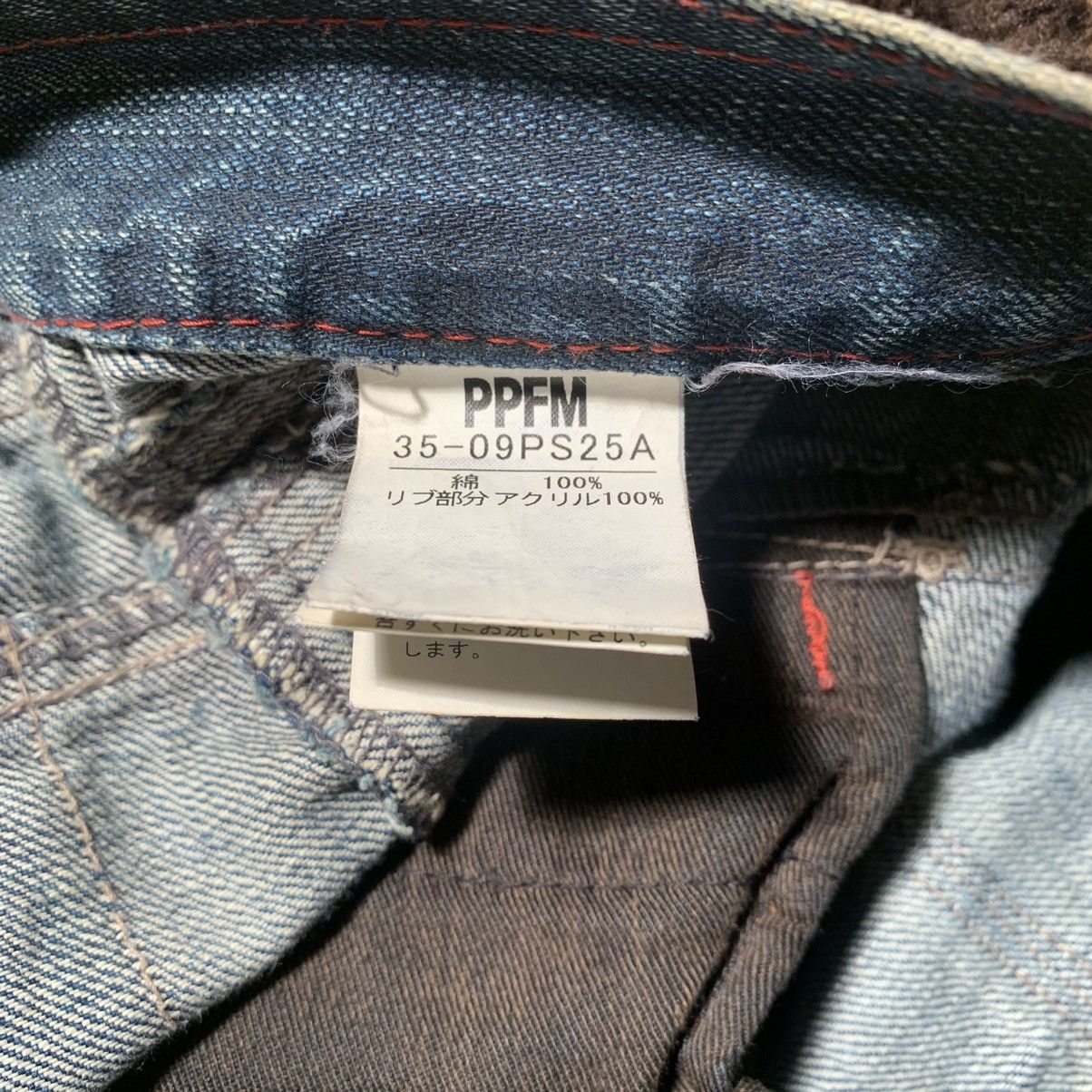 Japanese Brand × PPFM Ppfm dark wash sweater jeans Size US 33 - 6 Thumbnail