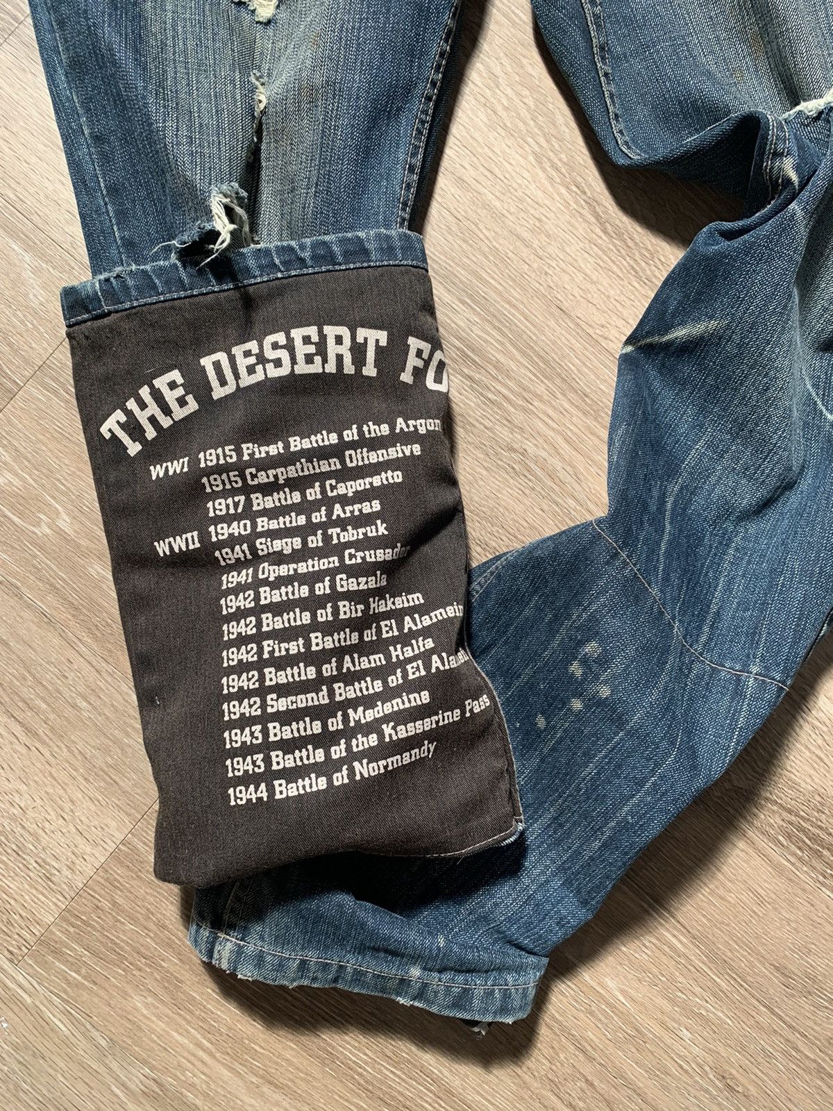 Japanese Brand × PPFM Ppfm dark wash sweater jeans Size US 33 - 7 Thumbnail
