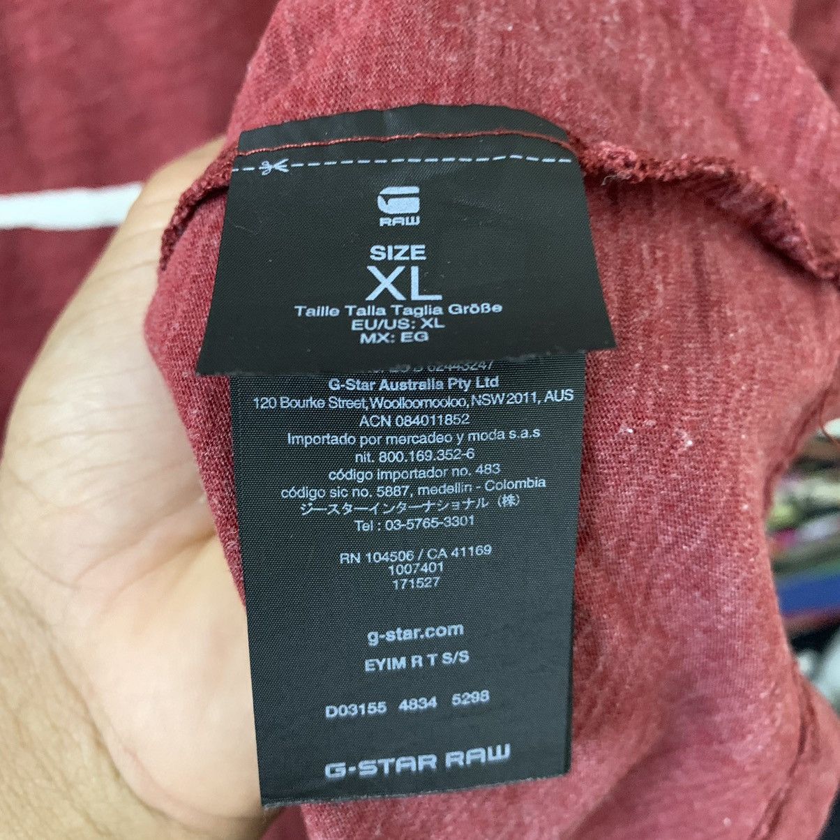G-Star $50- G-STAR RAW Size US XL / EU 56 / 4 - 5 Thumbnail