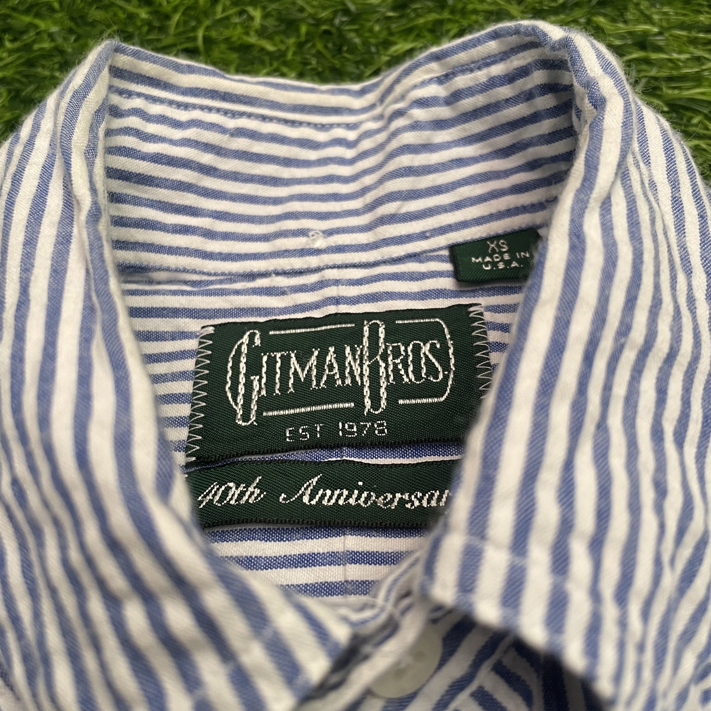 Gitman Bros. Vintage Gitman Bros 40th Anniversary Shirts Size US XS / EU 42 / 0 - 3 Thumbnail