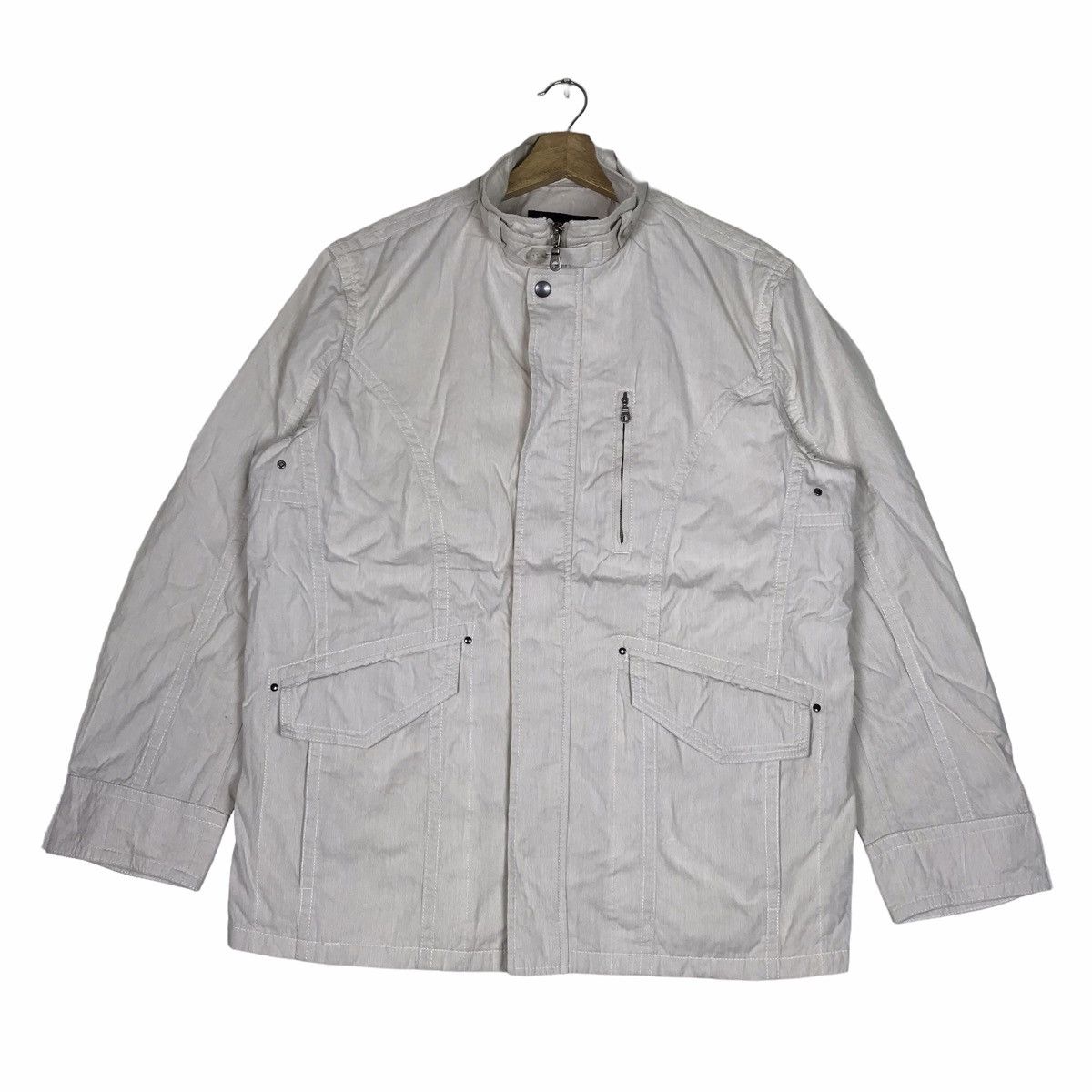 Vintage DAVID HICKS Khakis Zipper Jacket